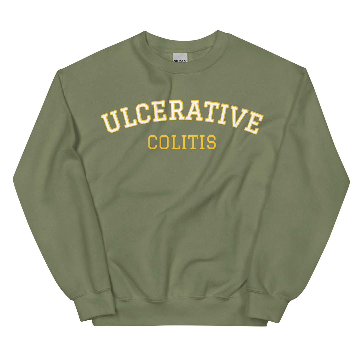 Army Green Ulcerative Colitis Sweatshirt