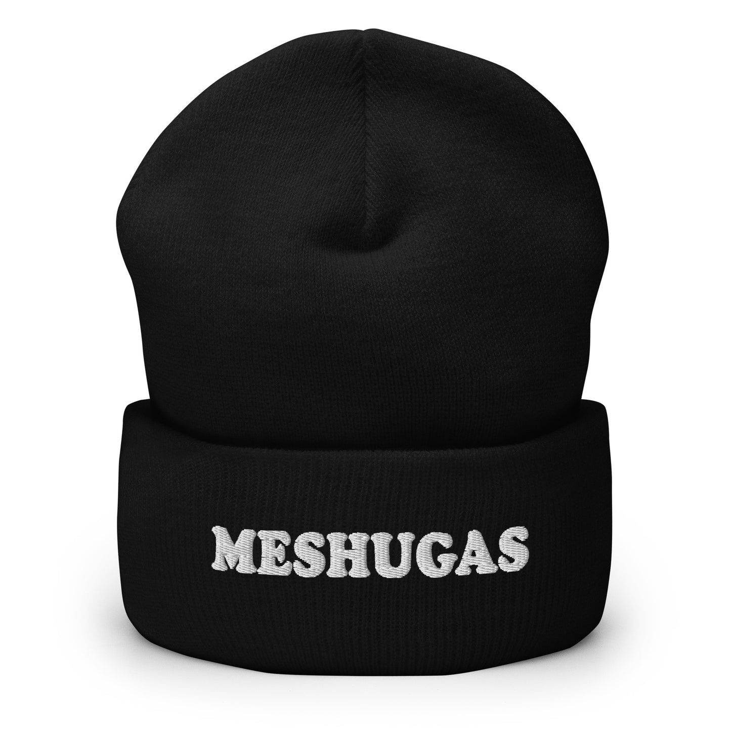 Black Meshugas Beanie