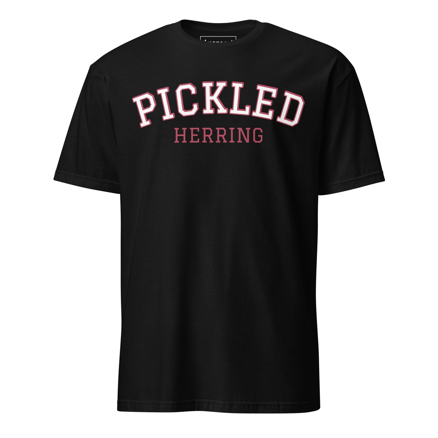 Black Pickled Herring T-Shirt for Jewish Foodies