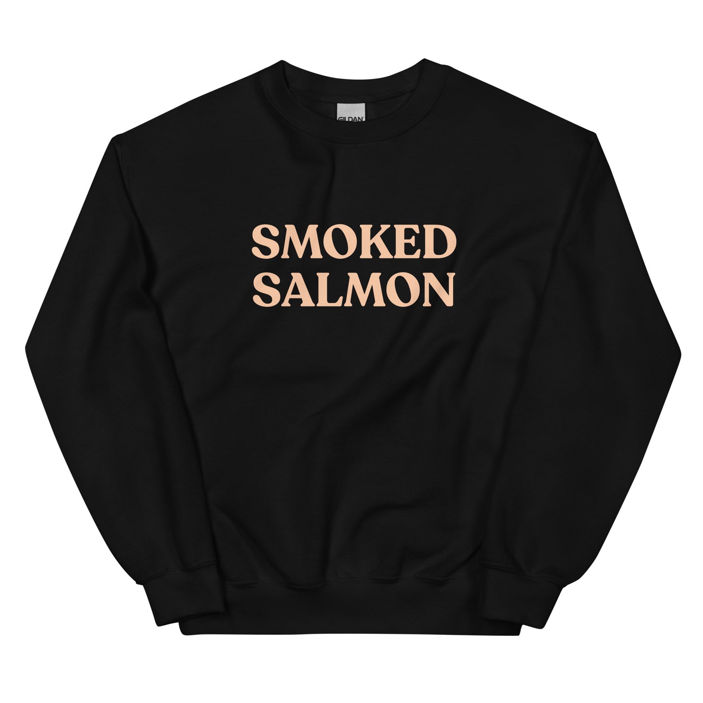 Black Smoked Salmon Sweatshirt