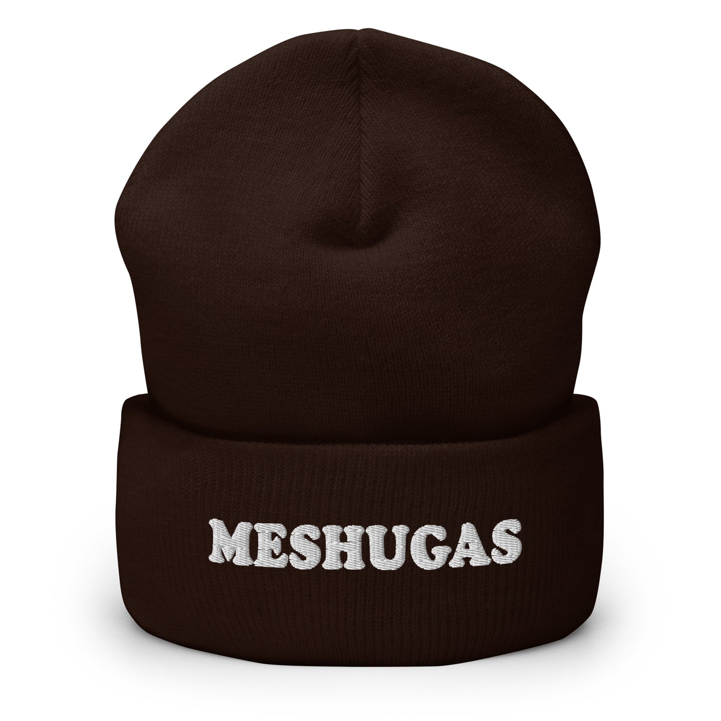 Brown Meshugas Beanie