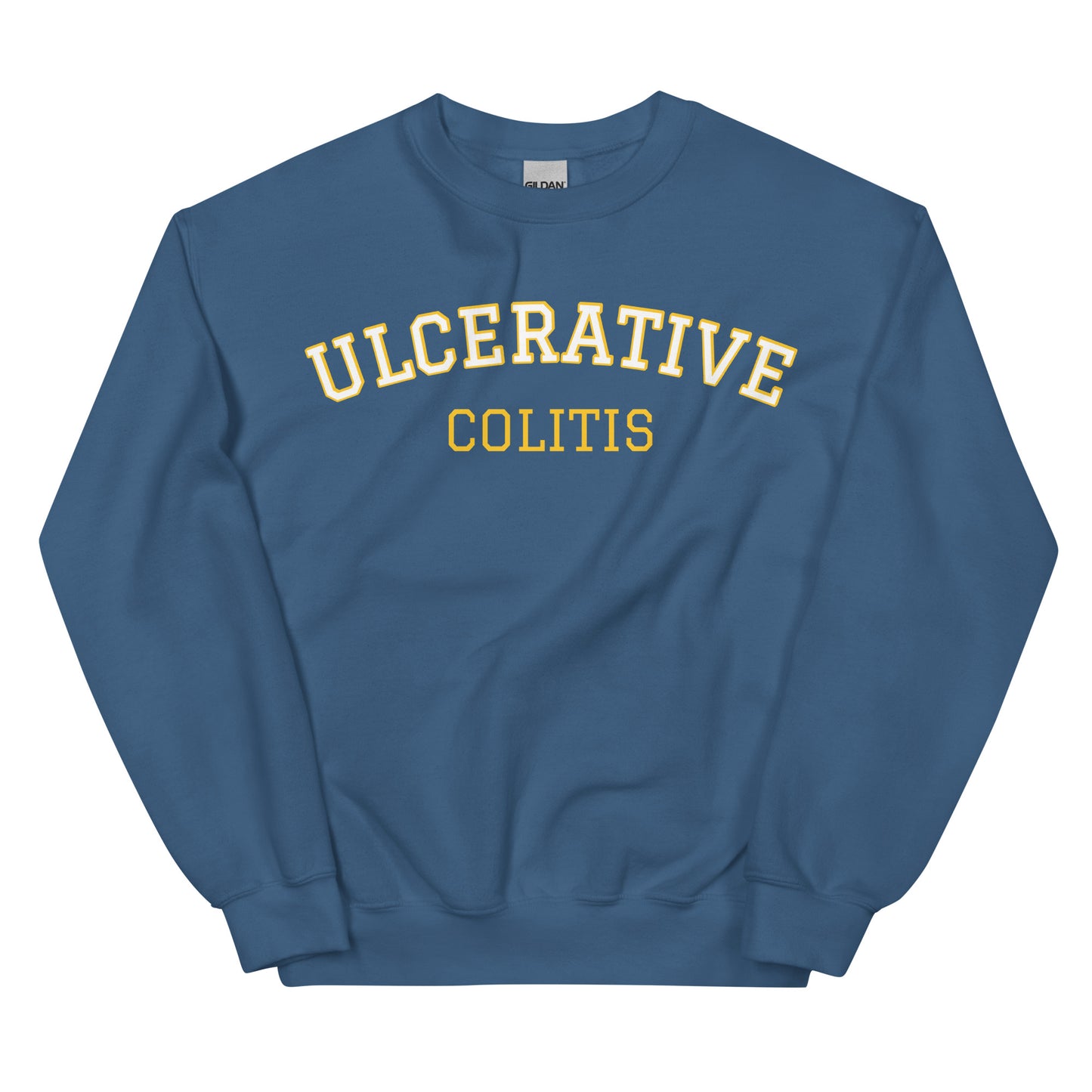 Indigo Blue Ulcerative Colitis Sweatshirt