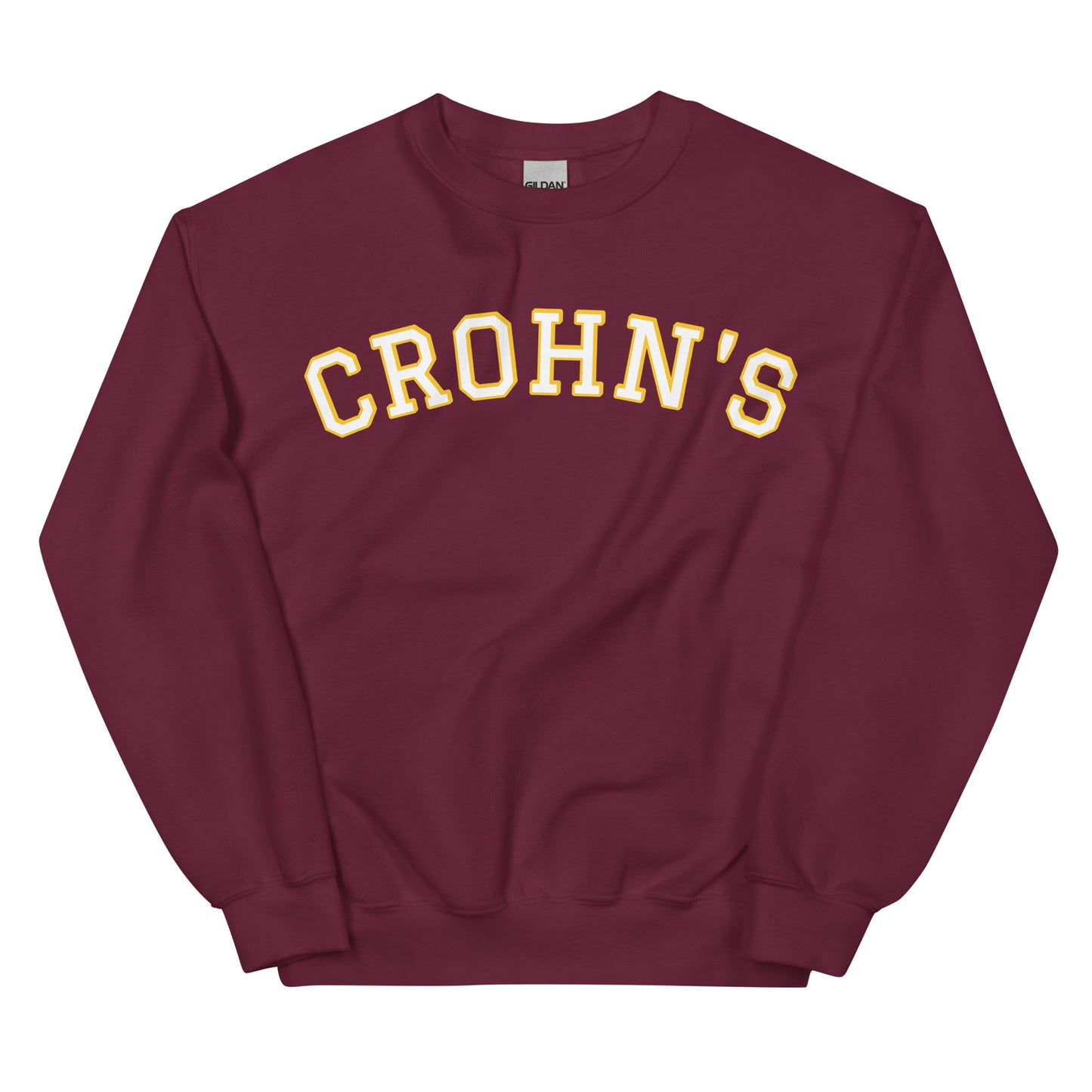 Maroon Crohn's Sweatshirt
