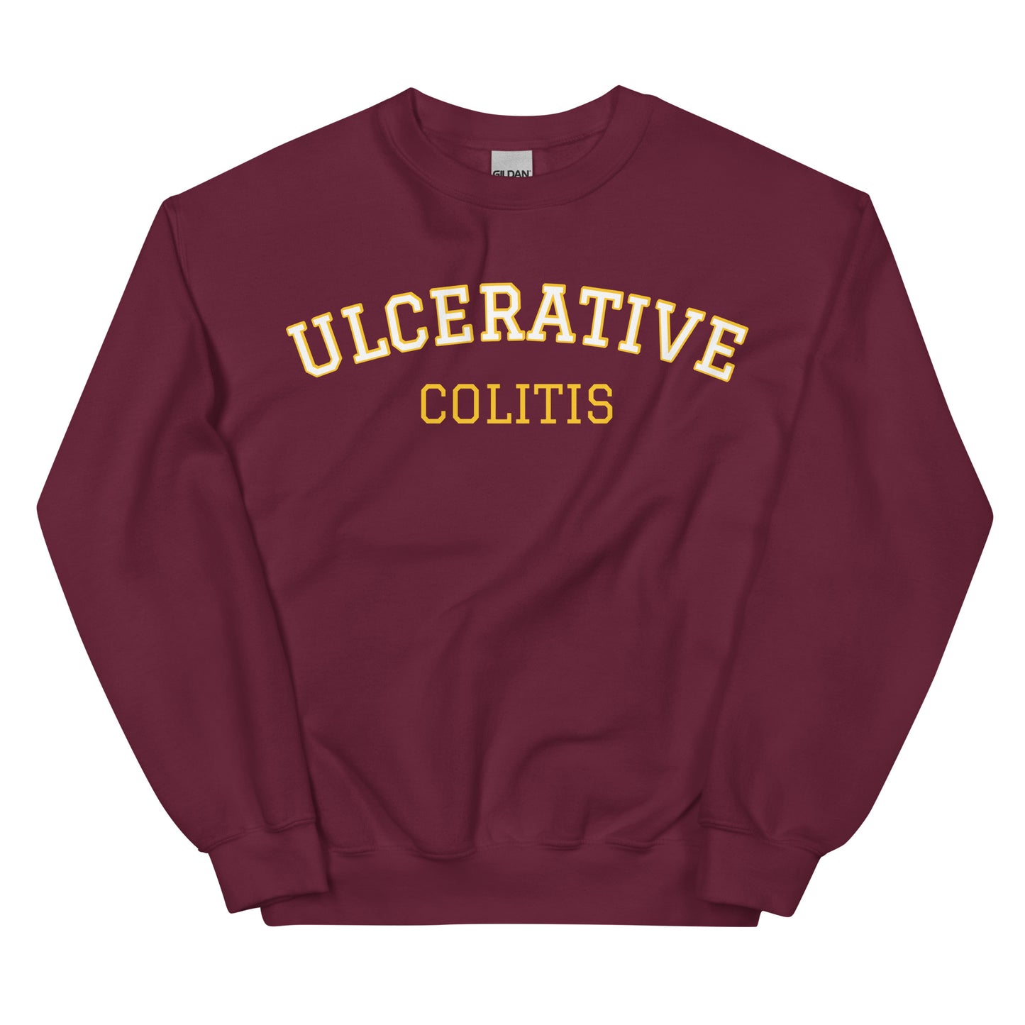 Maroon Ulcerative Colitis Sweatshirt