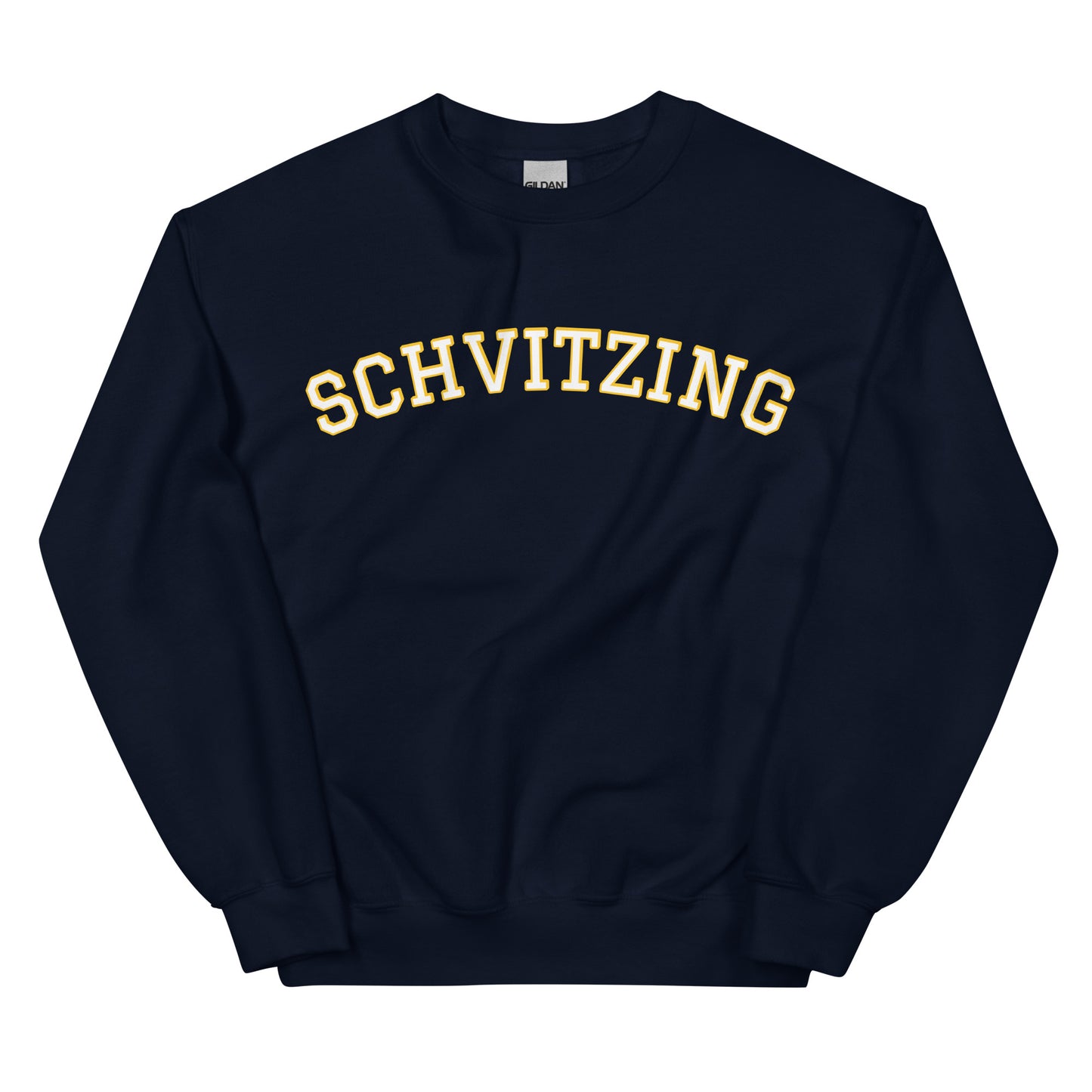 Navy Schvitzing Sweatshirt