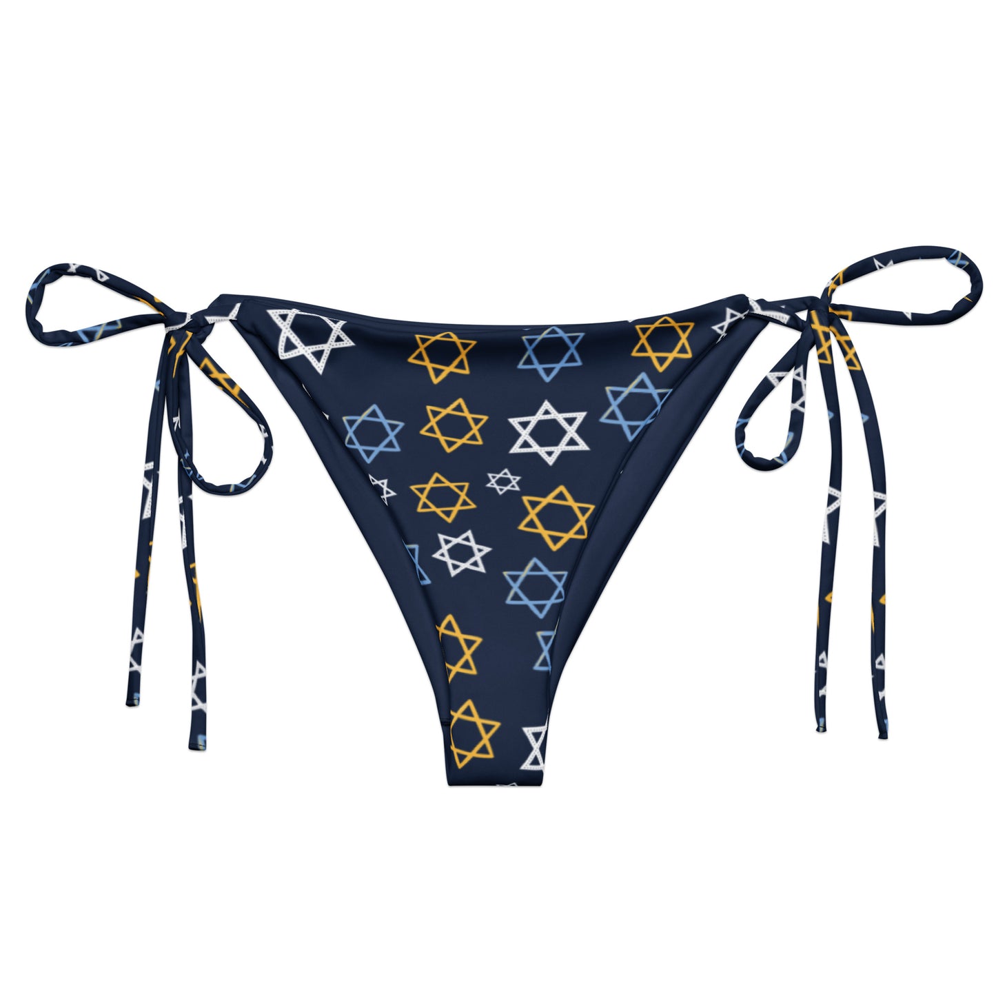 Recycled Magen David Bikini Bottom