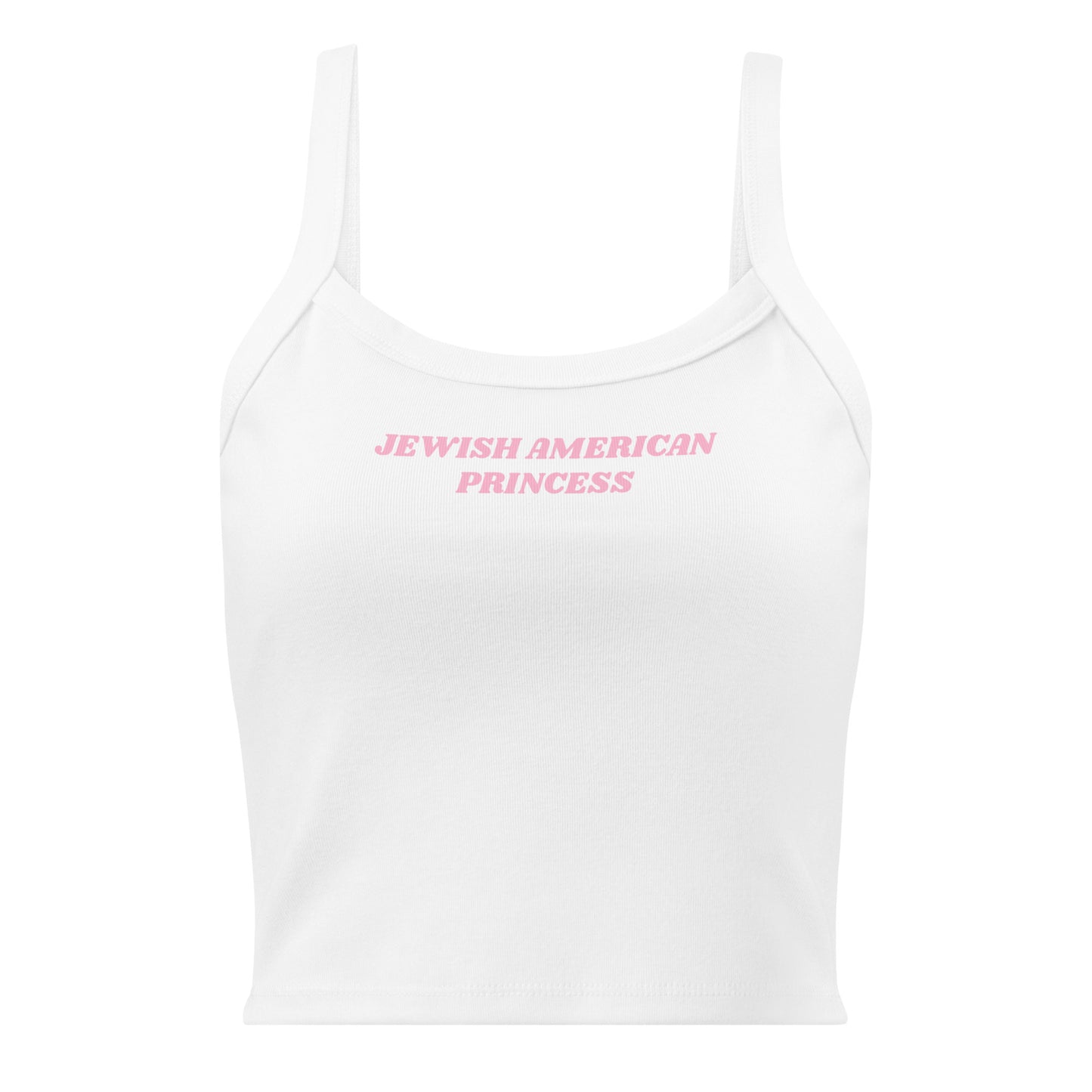 White Jewish American Princess Tank Top