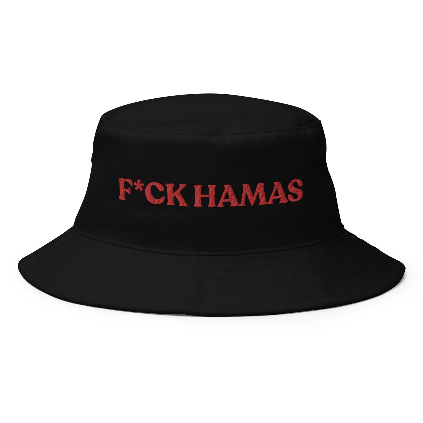 Black Fuck Hamas Bucket Hat