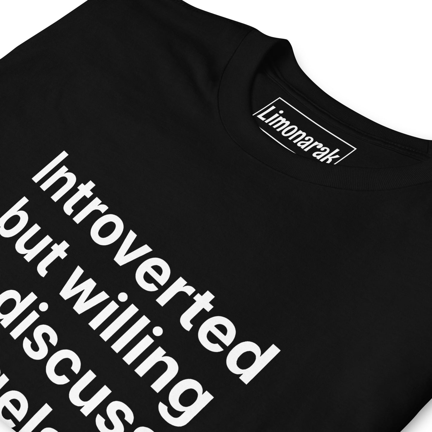 Introverted But Willing To Discuss Bagels T-Shirt