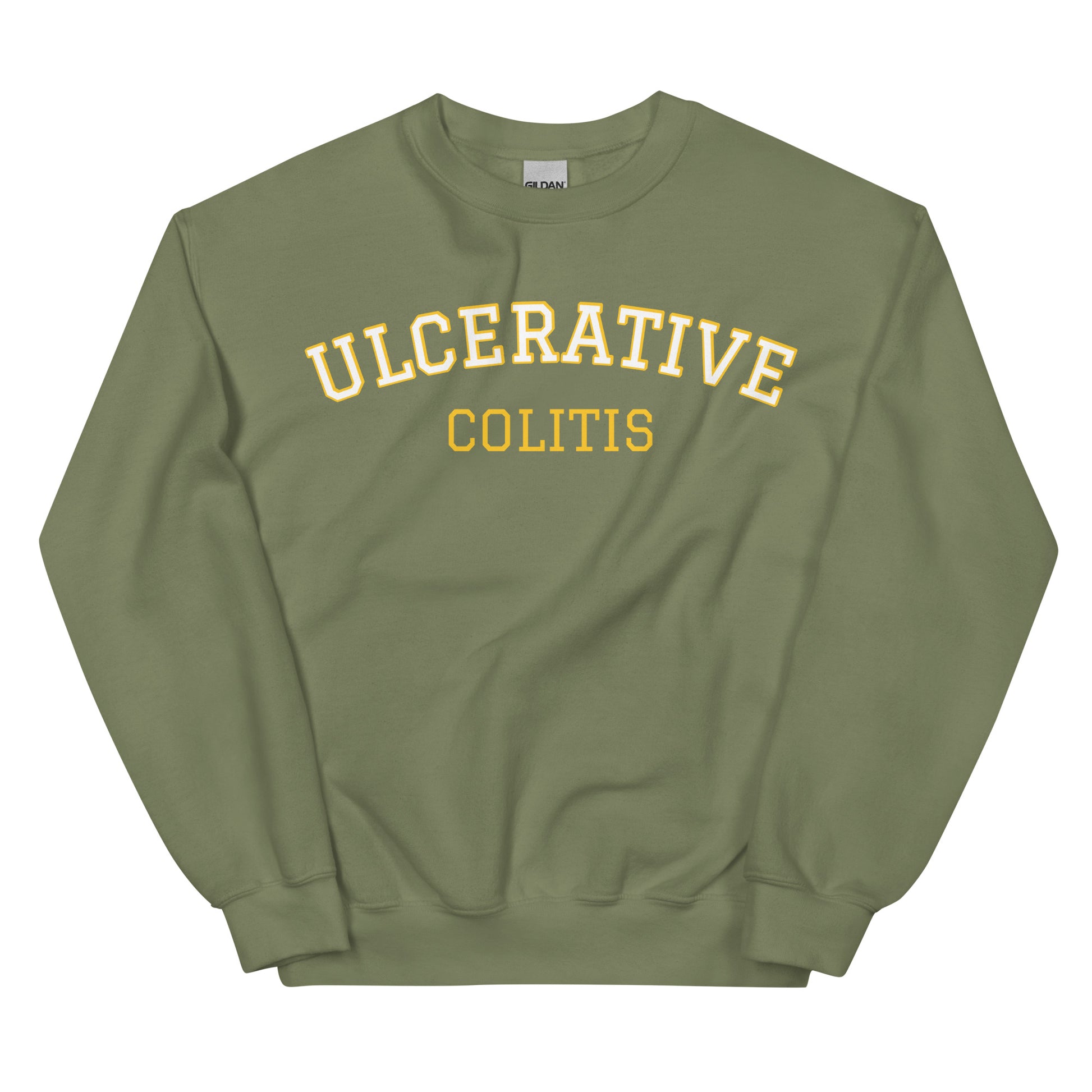 Army Green  Ulcerative Colitis Sweatshirt