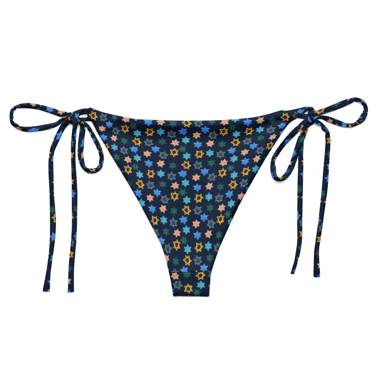 Back of Jewish Stars Bikini Bottom