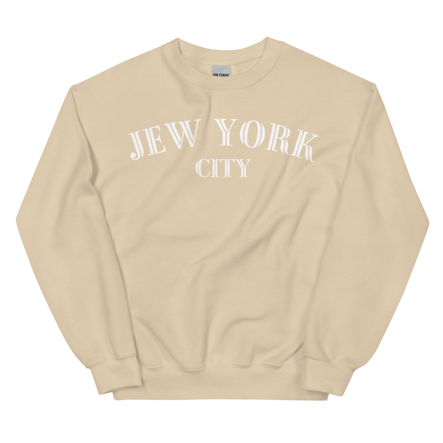 Beige Jew York CIty Sweatshirt