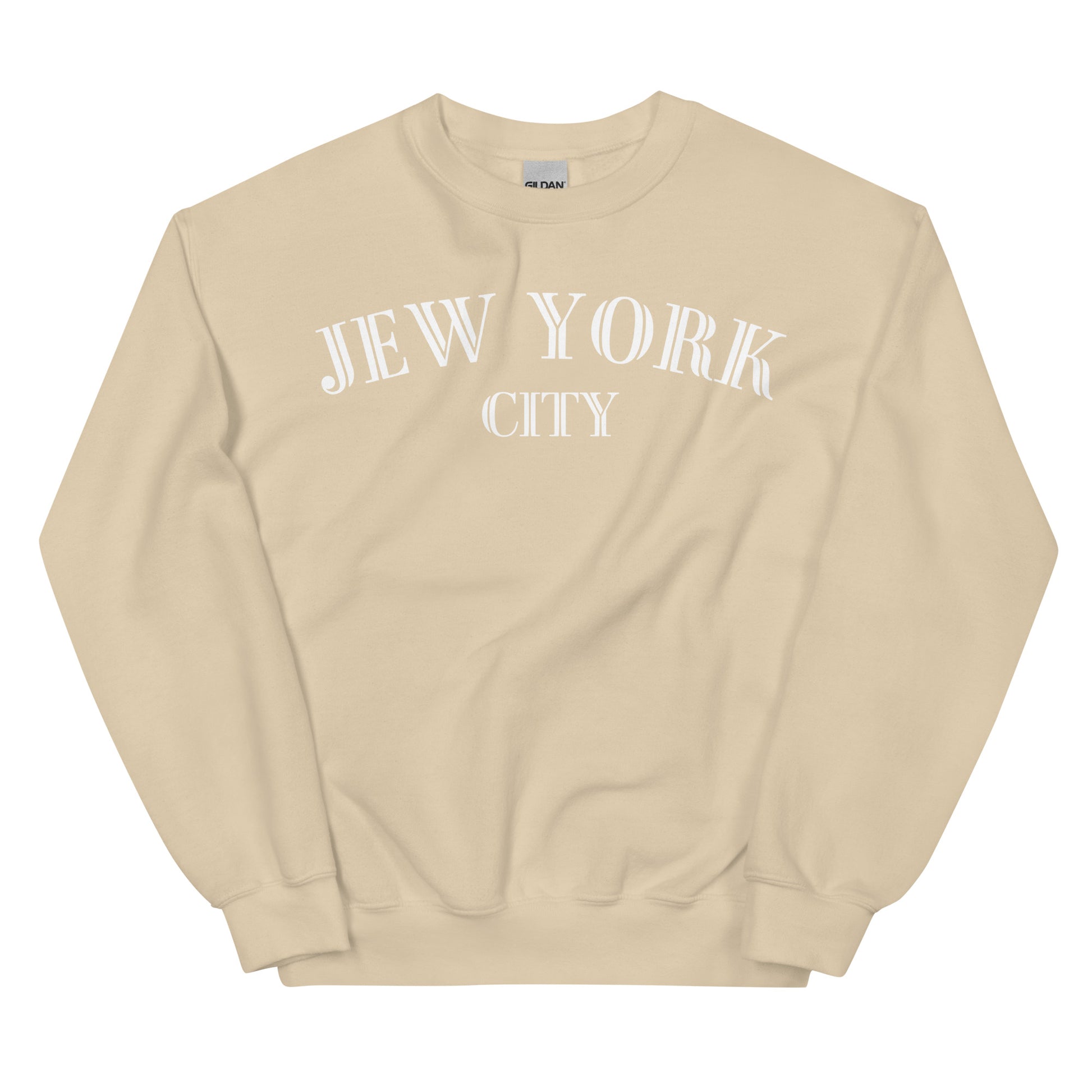 Beige Jew York CIty Sweatshirt