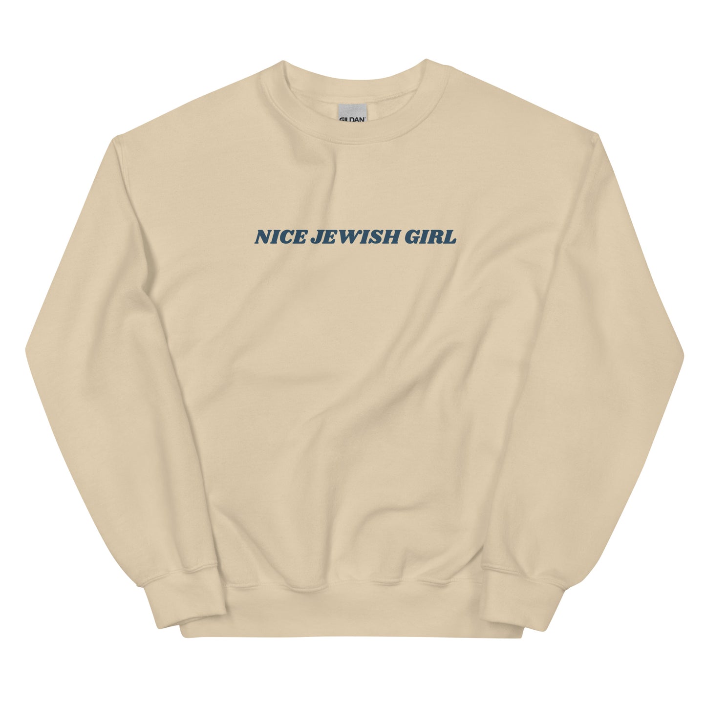 Beige Nice Jewish Girl Sweatshirt