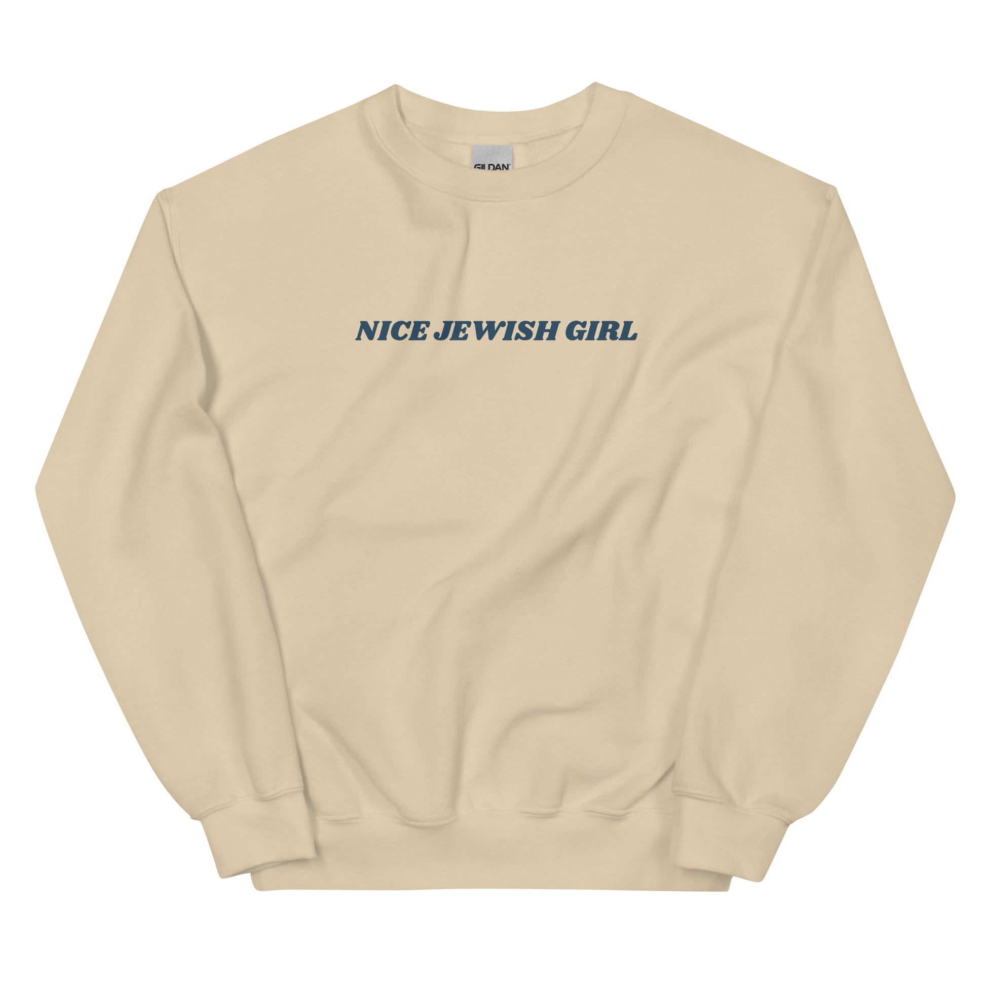 Beige Nice Jewish Girl Sweatshirt