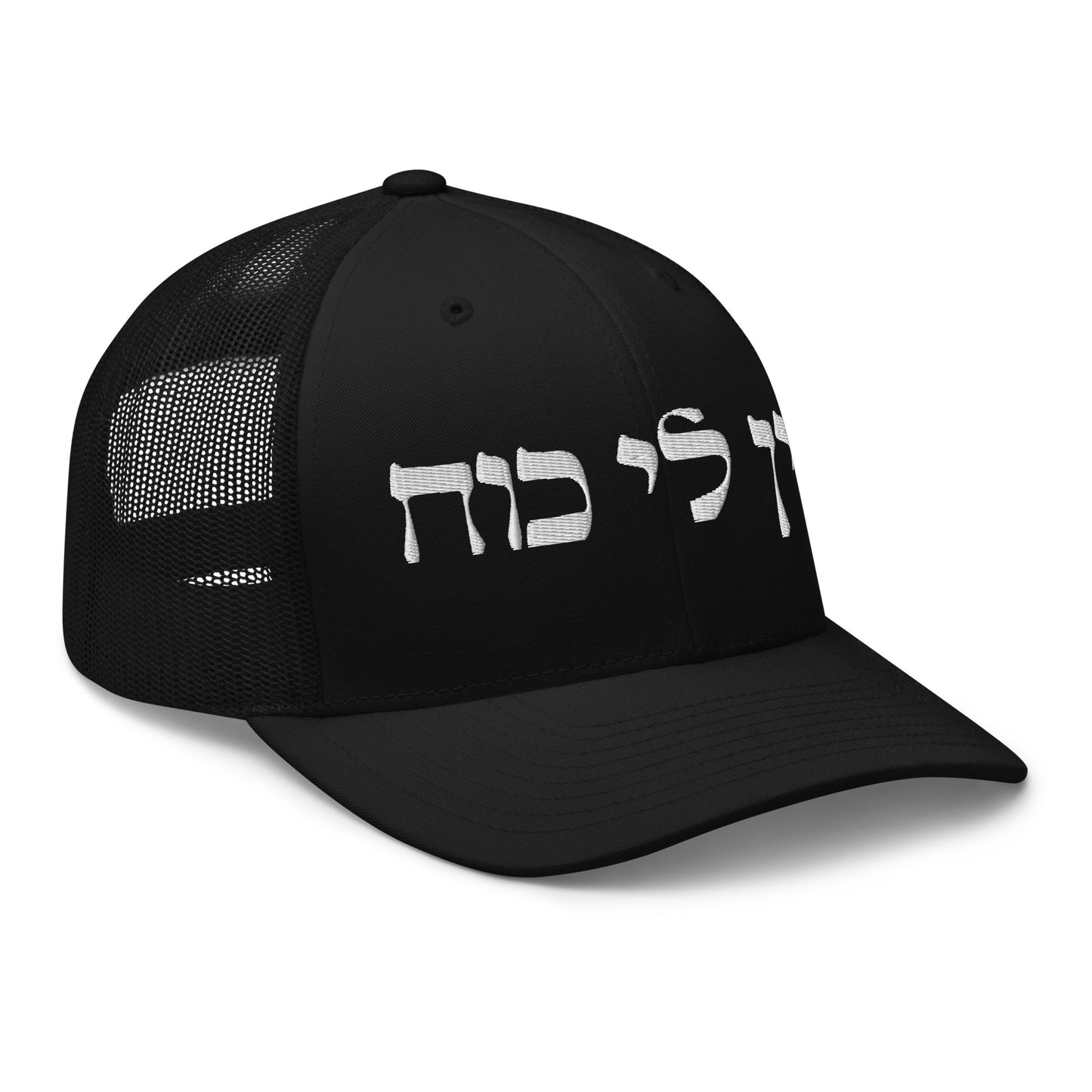 Black Ein Li Koach Trucker Cap