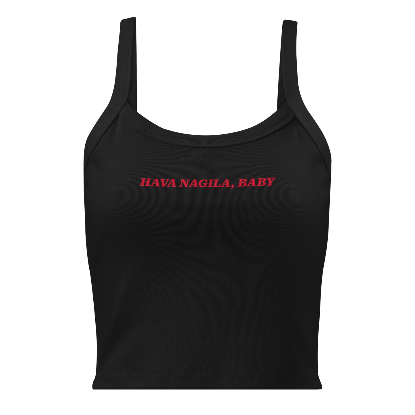 Black Hava Nagila, Baby Tank Top