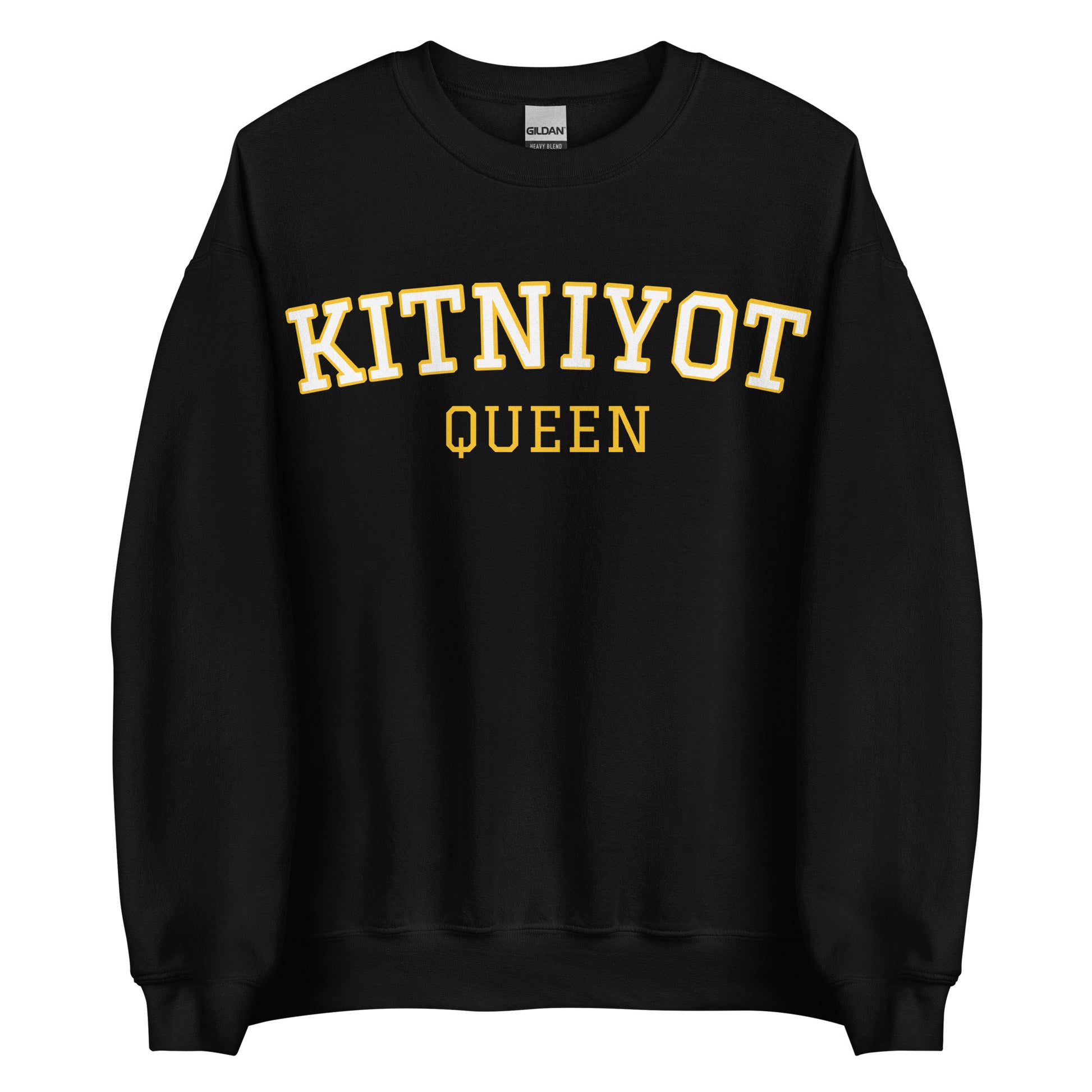 Black Kitniyot Queen Sweatshirt