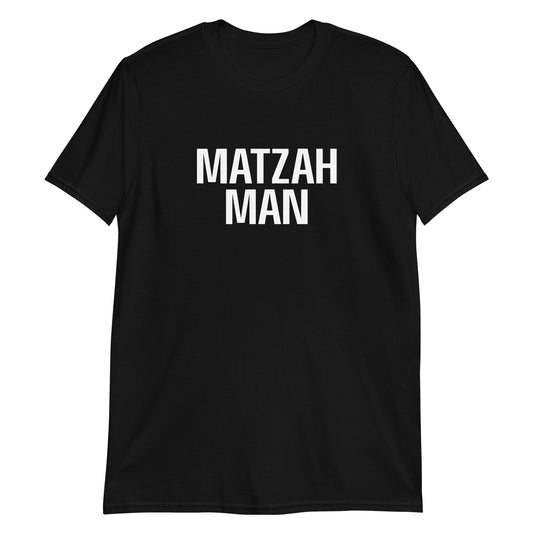 Black Matzah Man T-Shirt