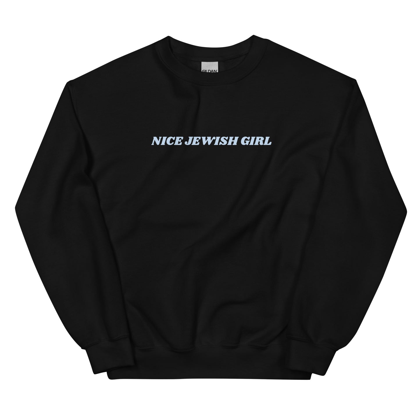 Black Nice Jewish Girl Sweatshirt