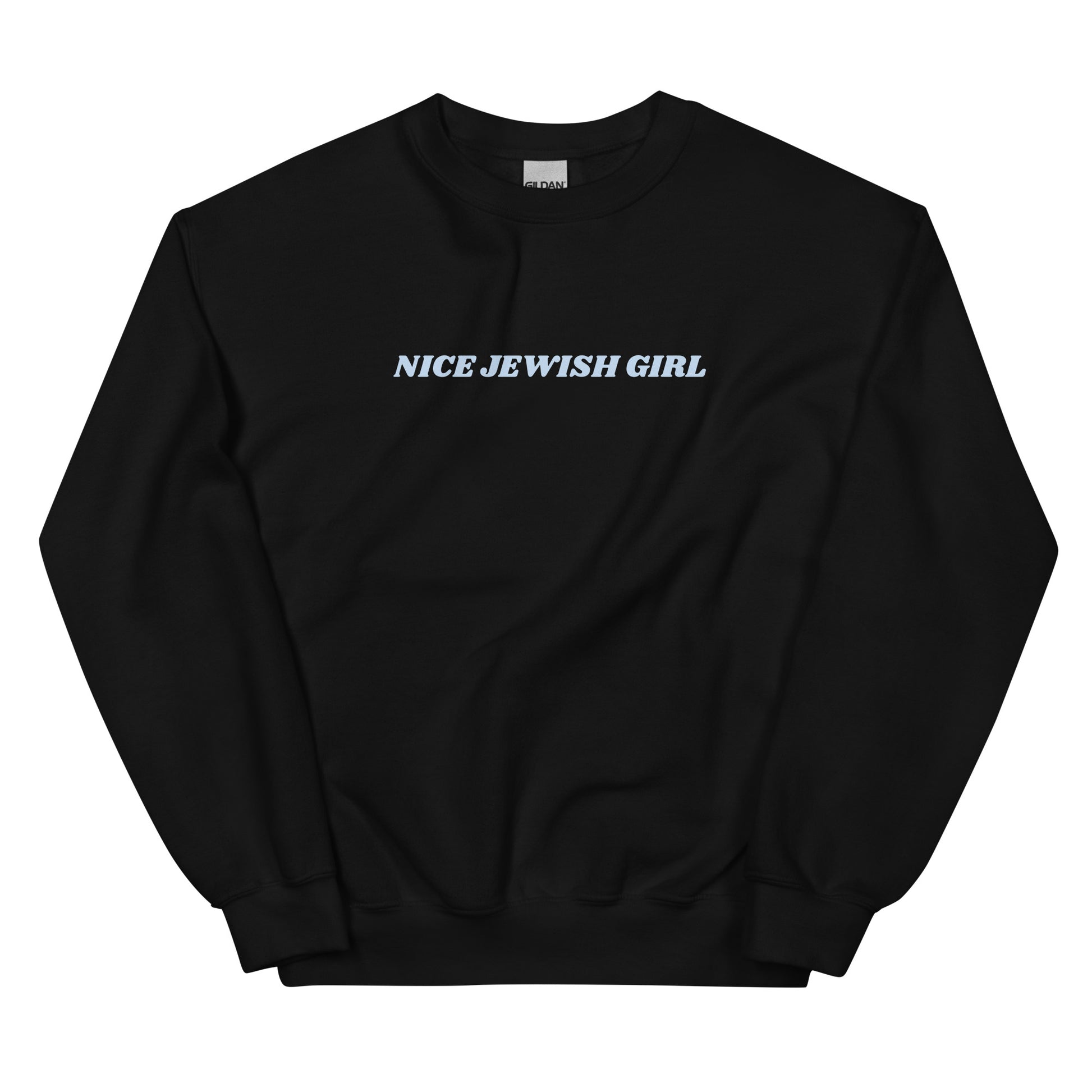 Black Nice Jewish Girl Sweatshirt