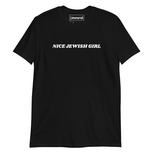 Black Nice Jewish Girl T-Shirt