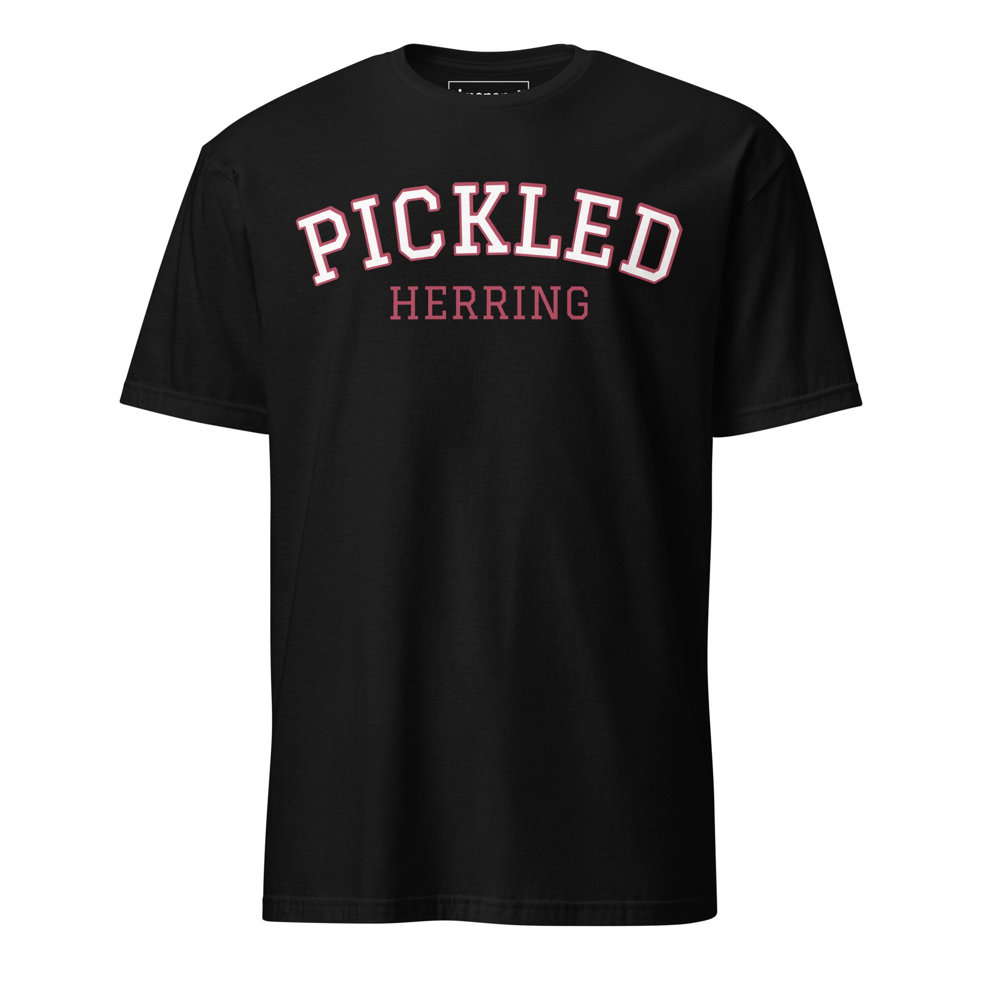 Black Pickled Herring T-Shirt for Jewish Foodies