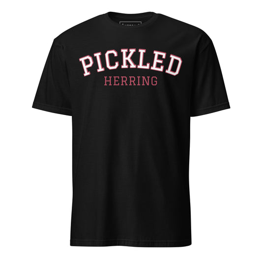 Black Pickled Herring T-Shirt for Jewish Foodies