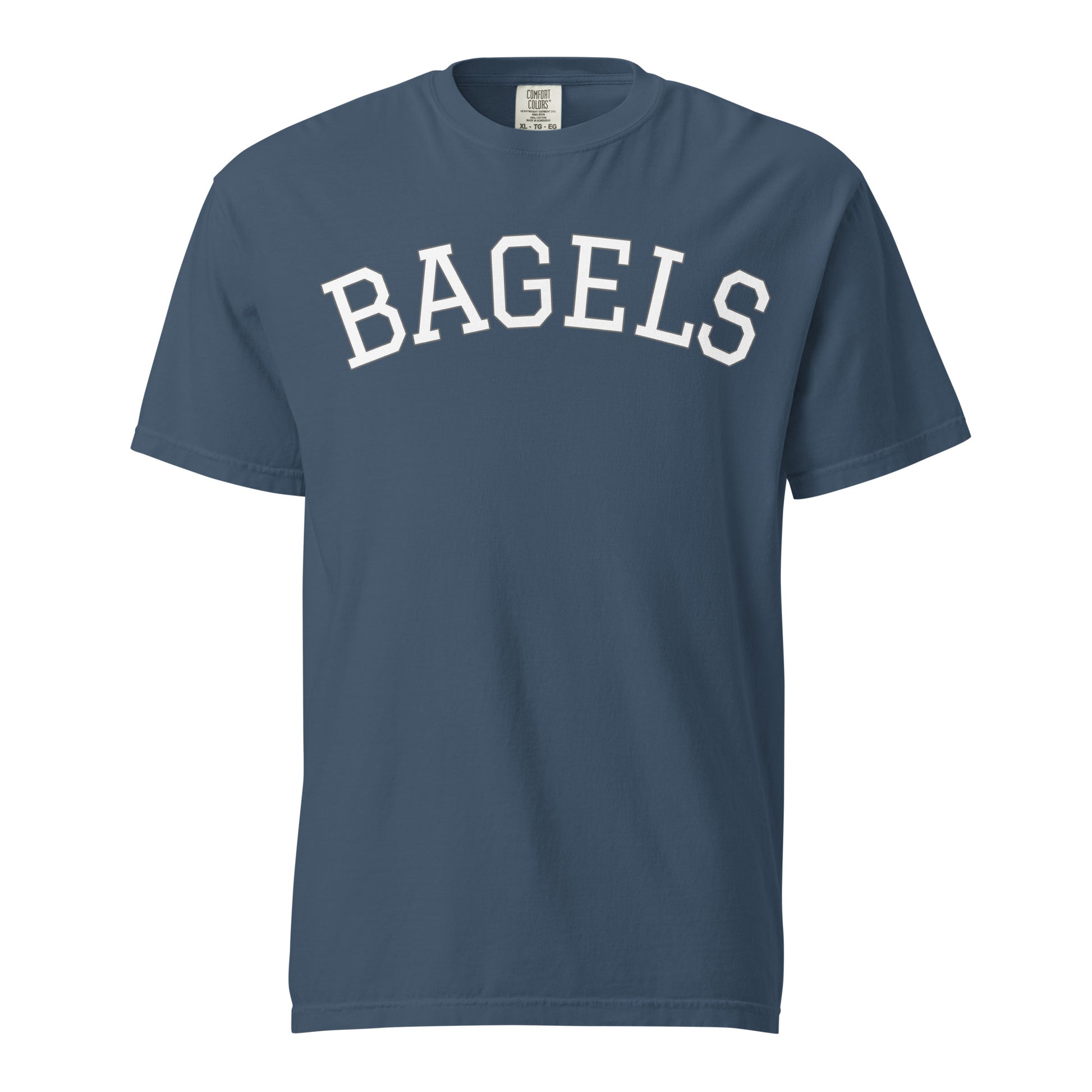 Blue Bagels T-Shirt, Garment-Dyed