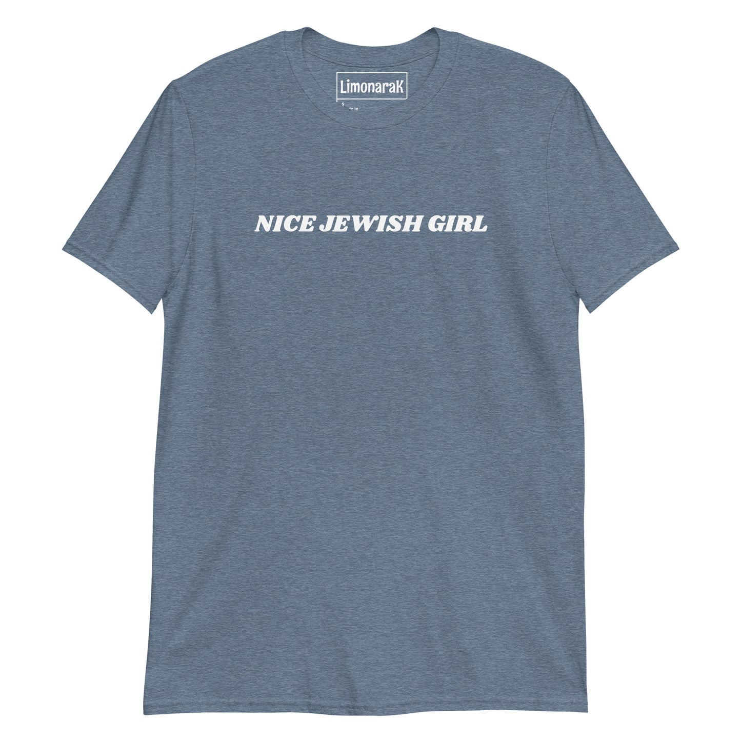 Blue Nice Jewish Girl T-Shirt