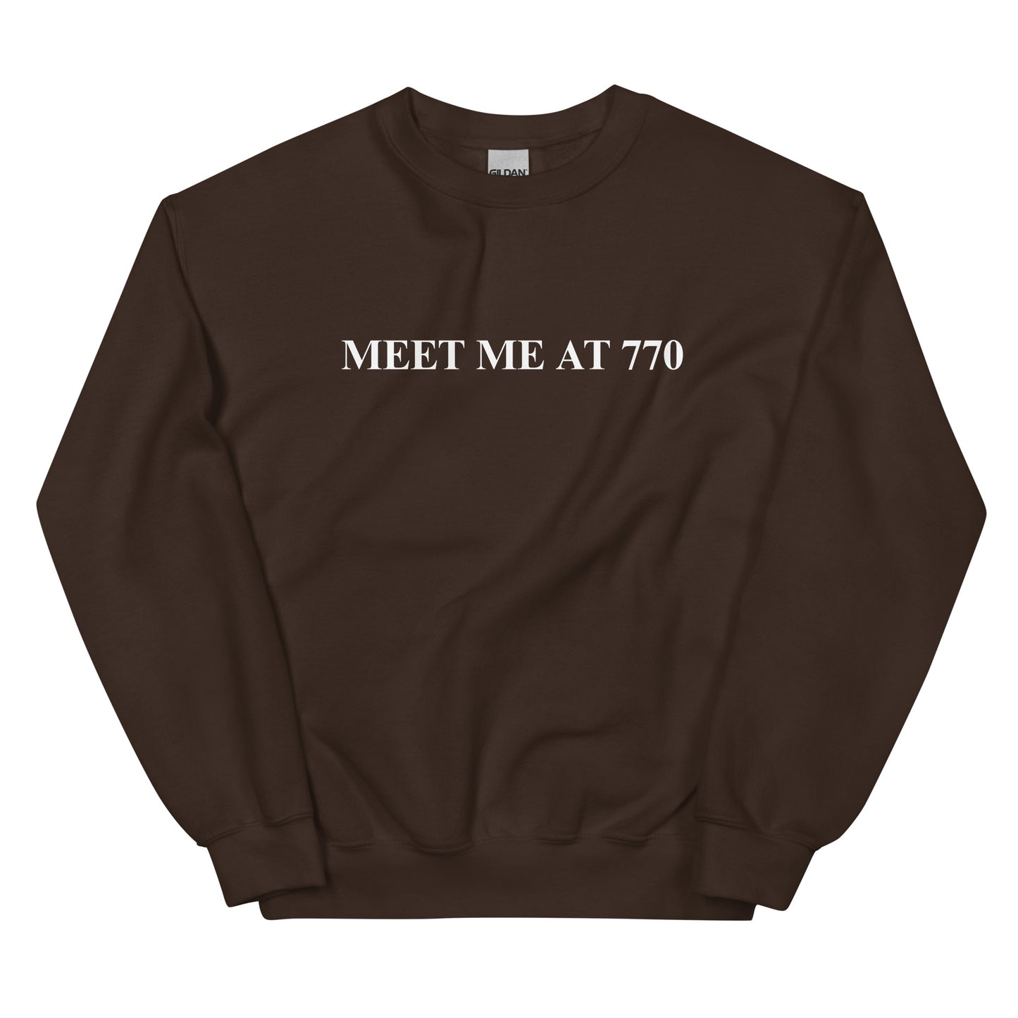 Brown Meet Me At 770 Sweatshirt