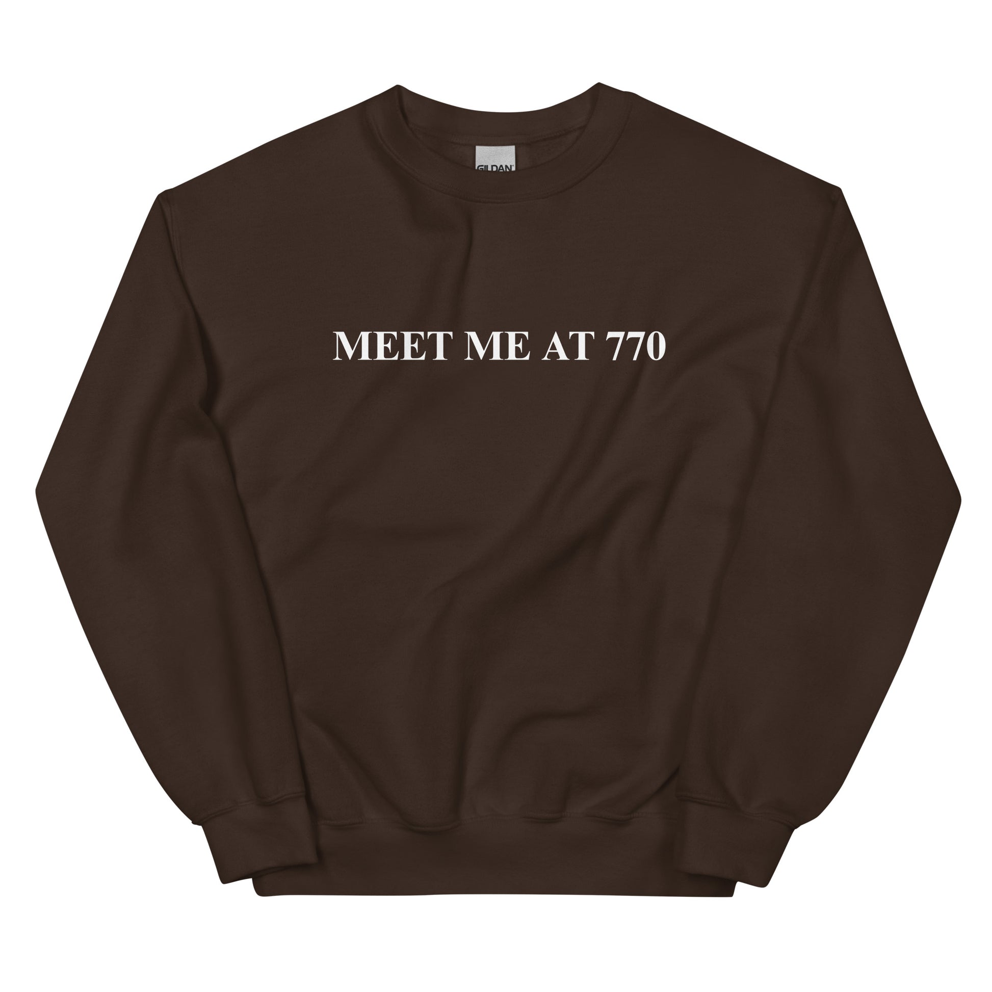 Brown Meet Me At 770 Sweatshirt