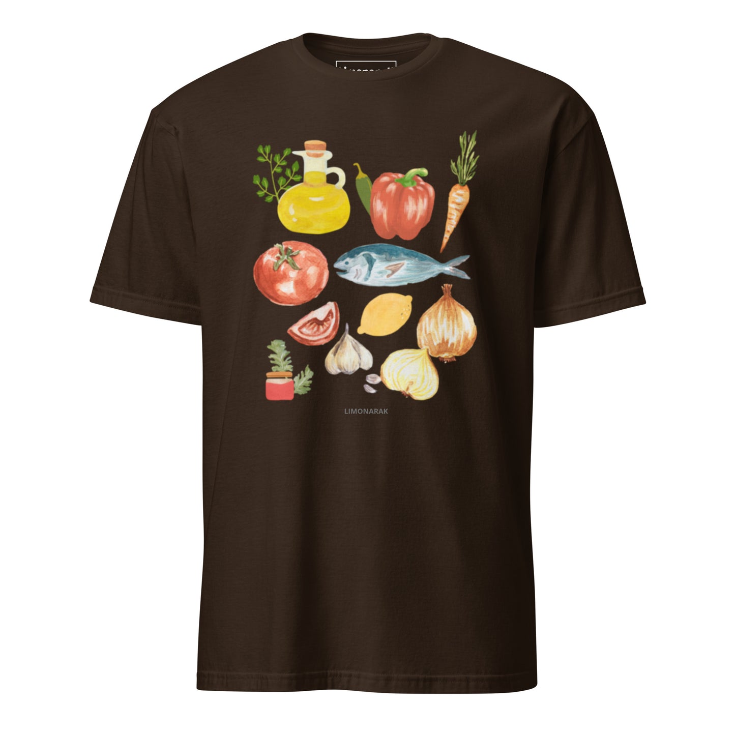 Brown Moroccan Fish T-Shirt