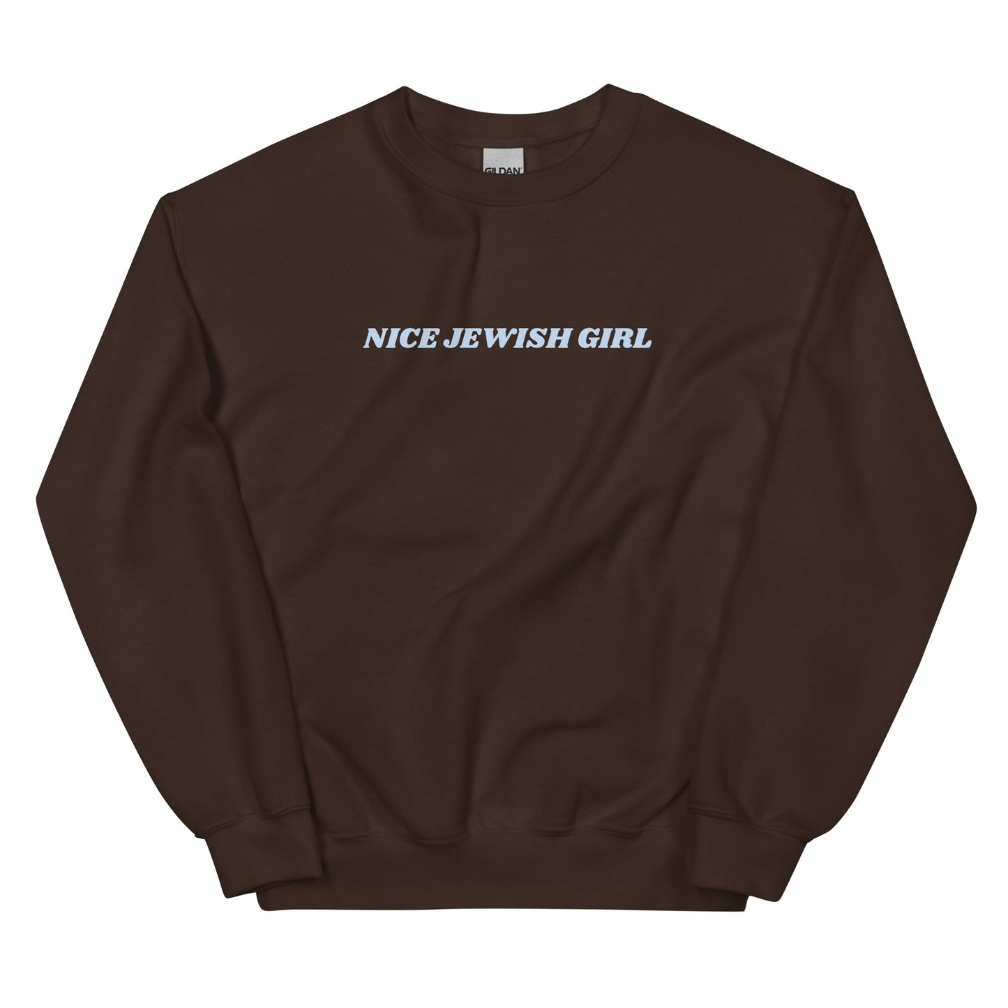 Brown Nice Jewish Girl Sweatshirt