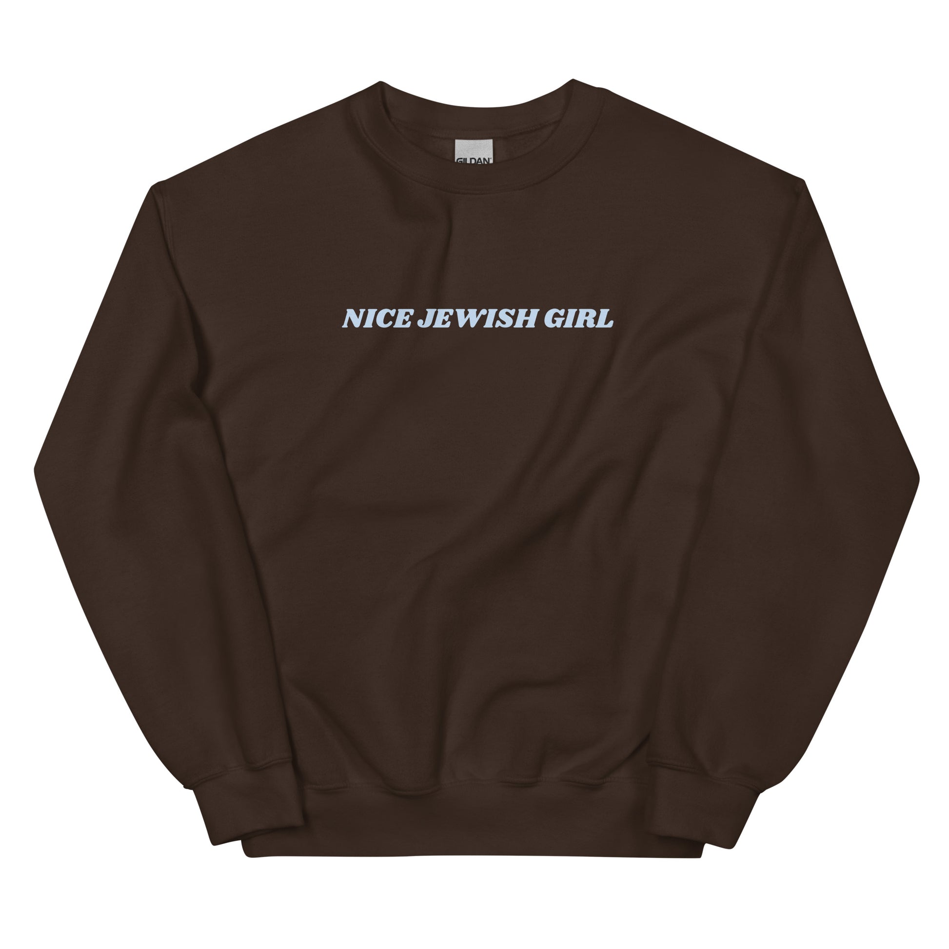 Brown Nice Jewish Girl Sweatshirt