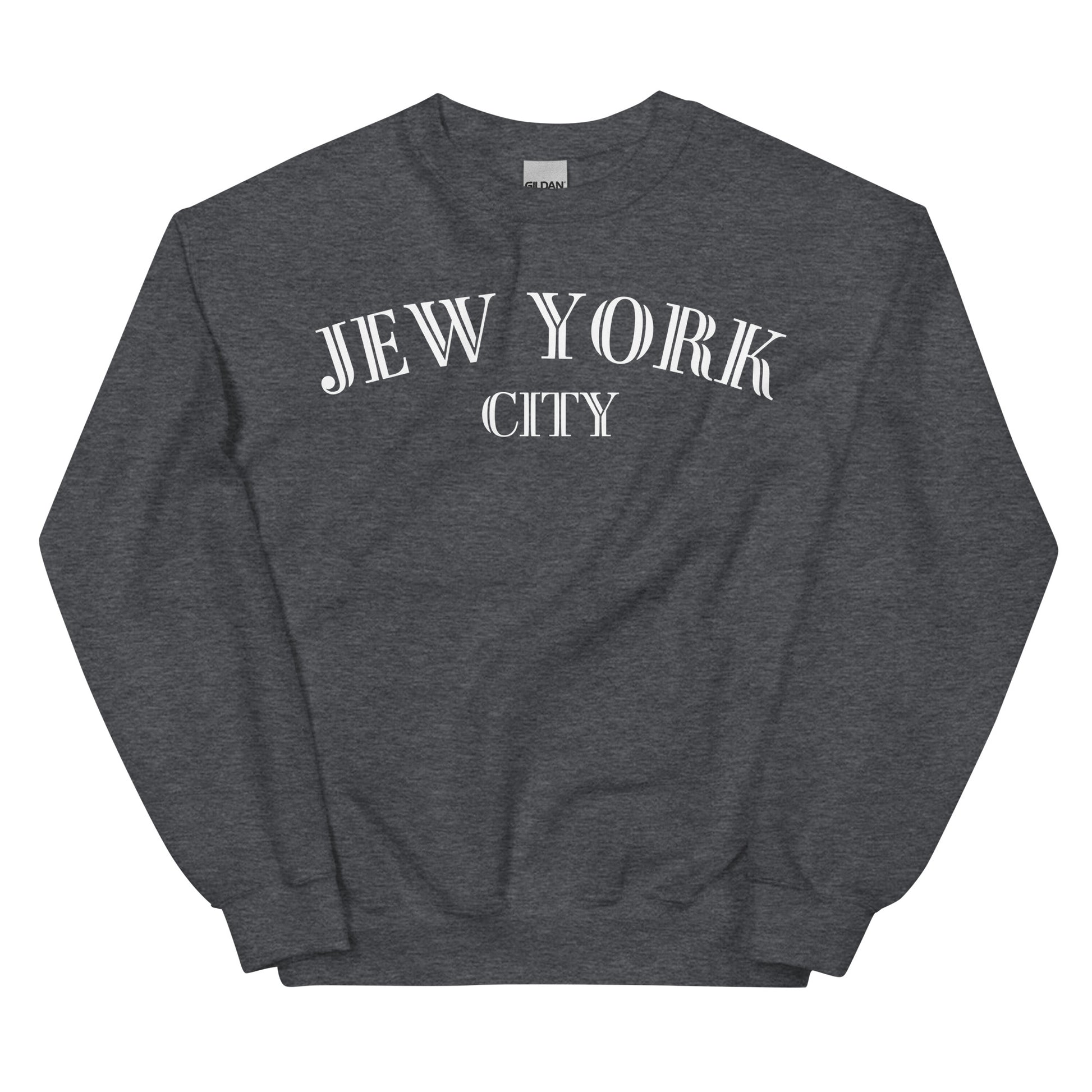 Dark Gray Jew York CIty Sweatshirt