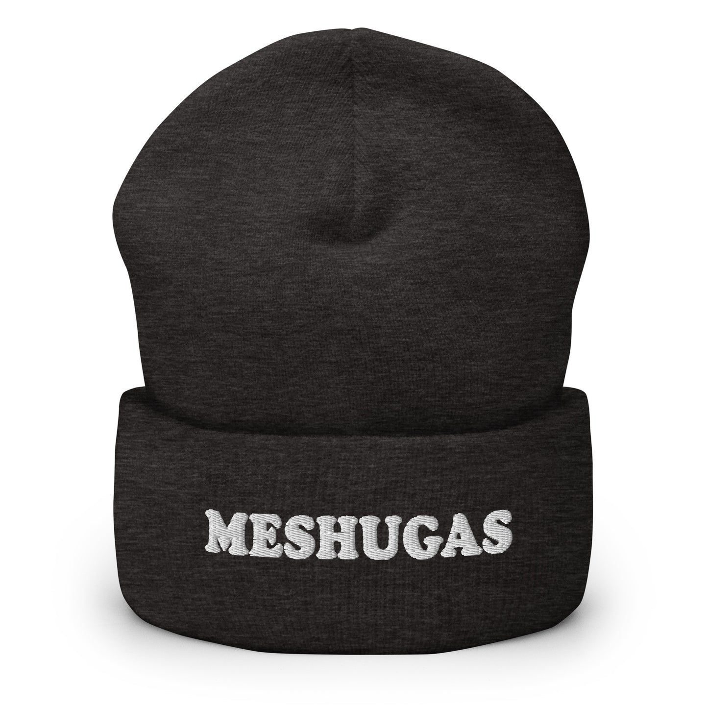 Dark Gray Meshugas Beanie