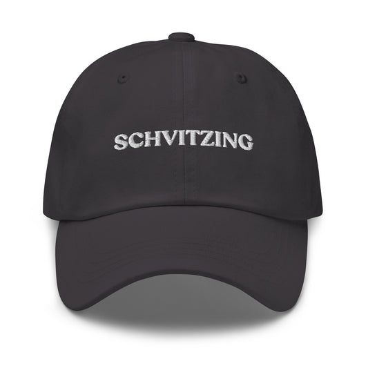 Dark Gray Schvitzing Dad Hat