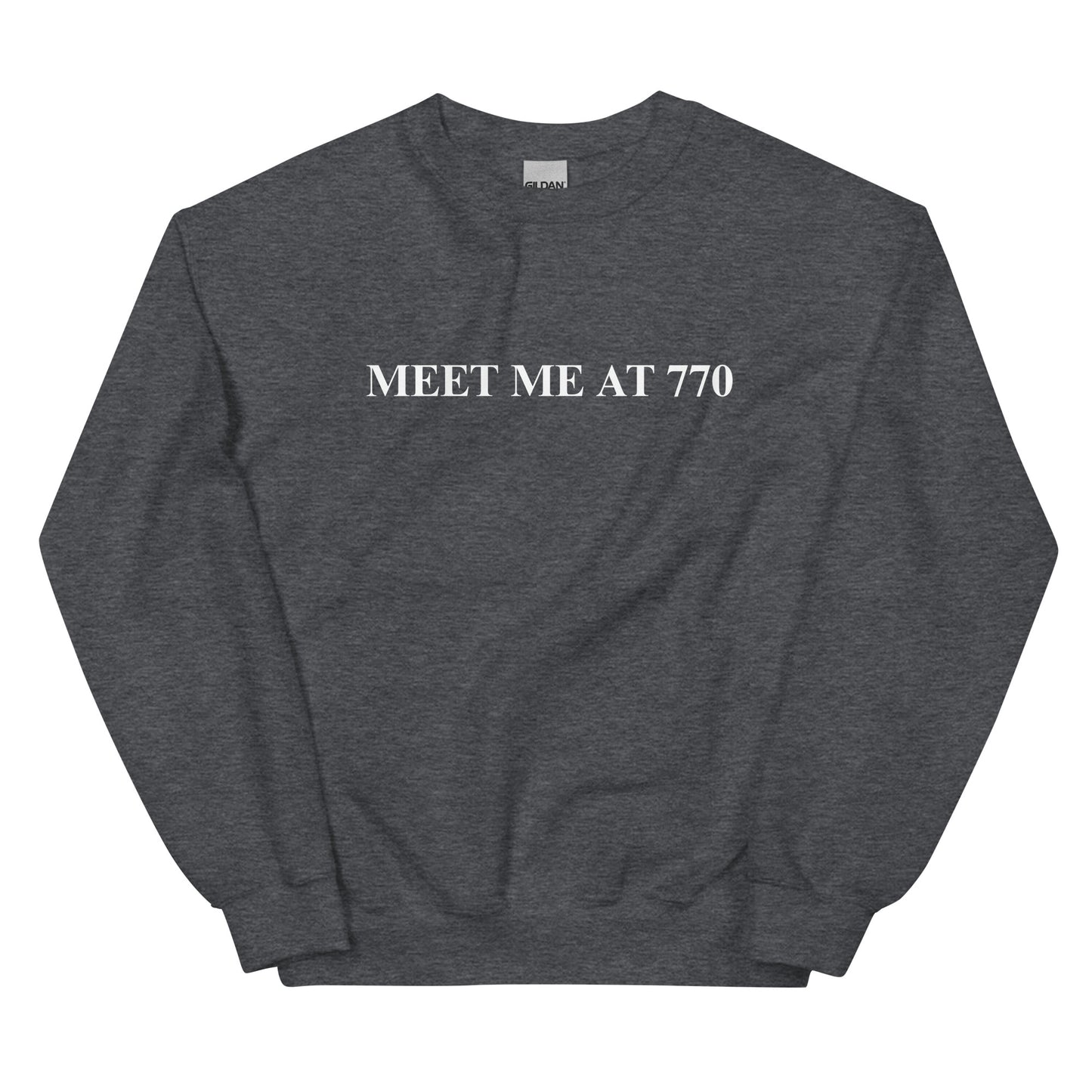 Gray Meet Me At 770 Sweatshirt