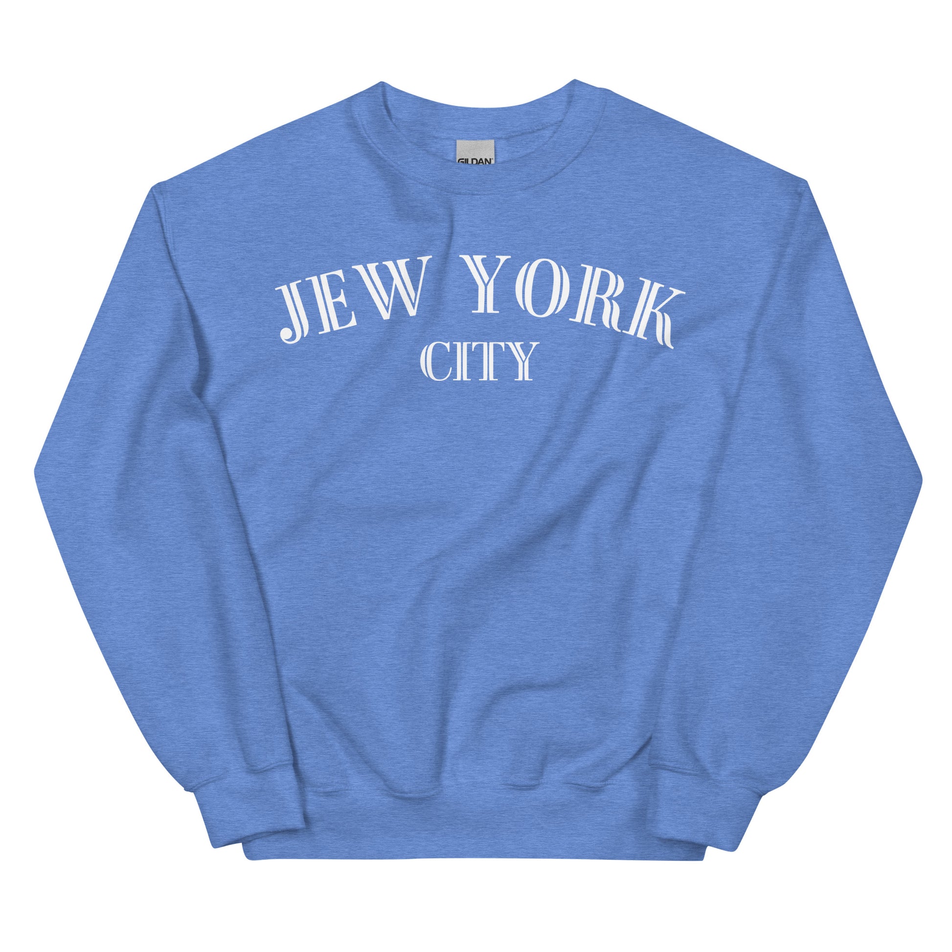 Heather Royal Blue Jew York CIty Sweatshirt