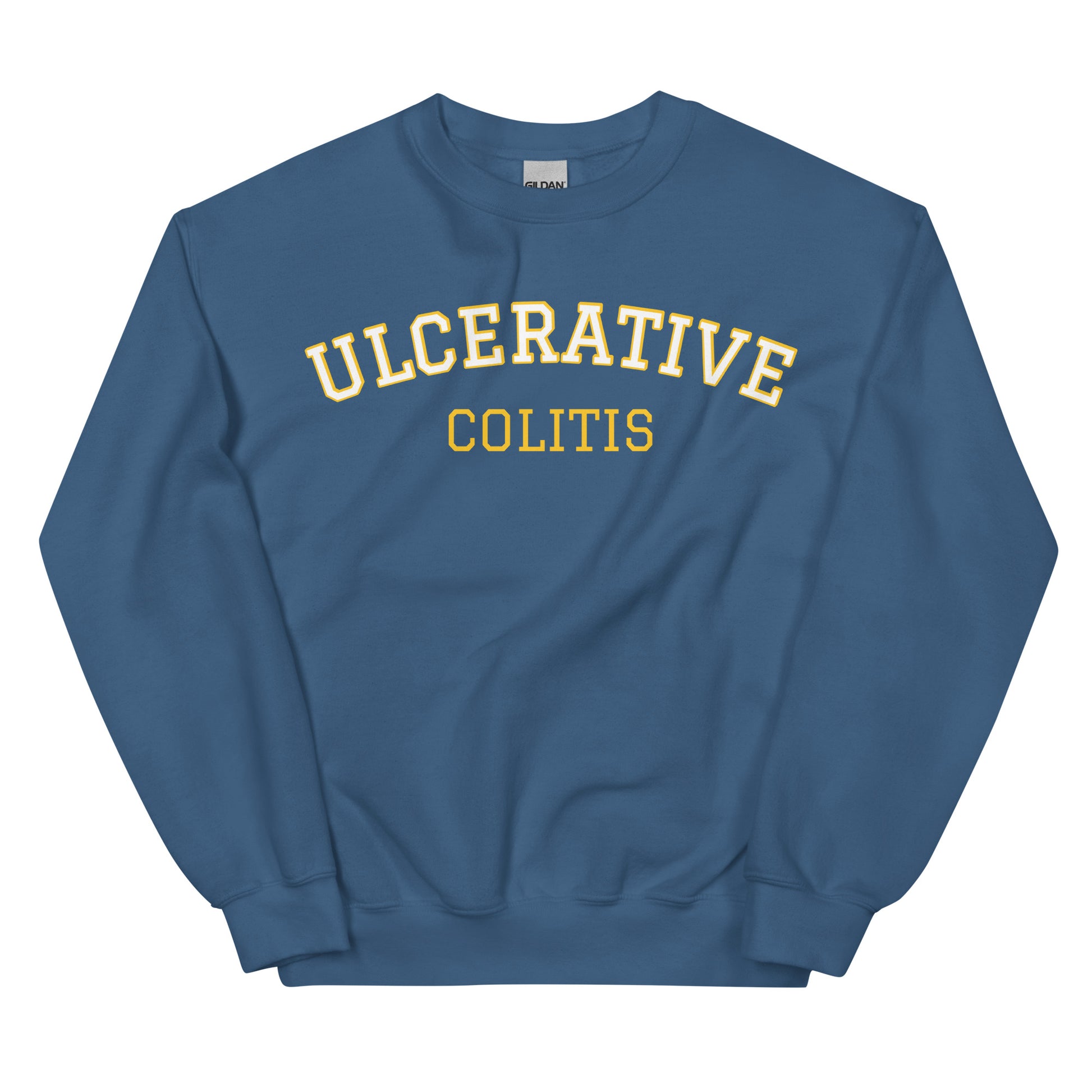 Indigo Blue Ulcerative Colitis Sweatshirt