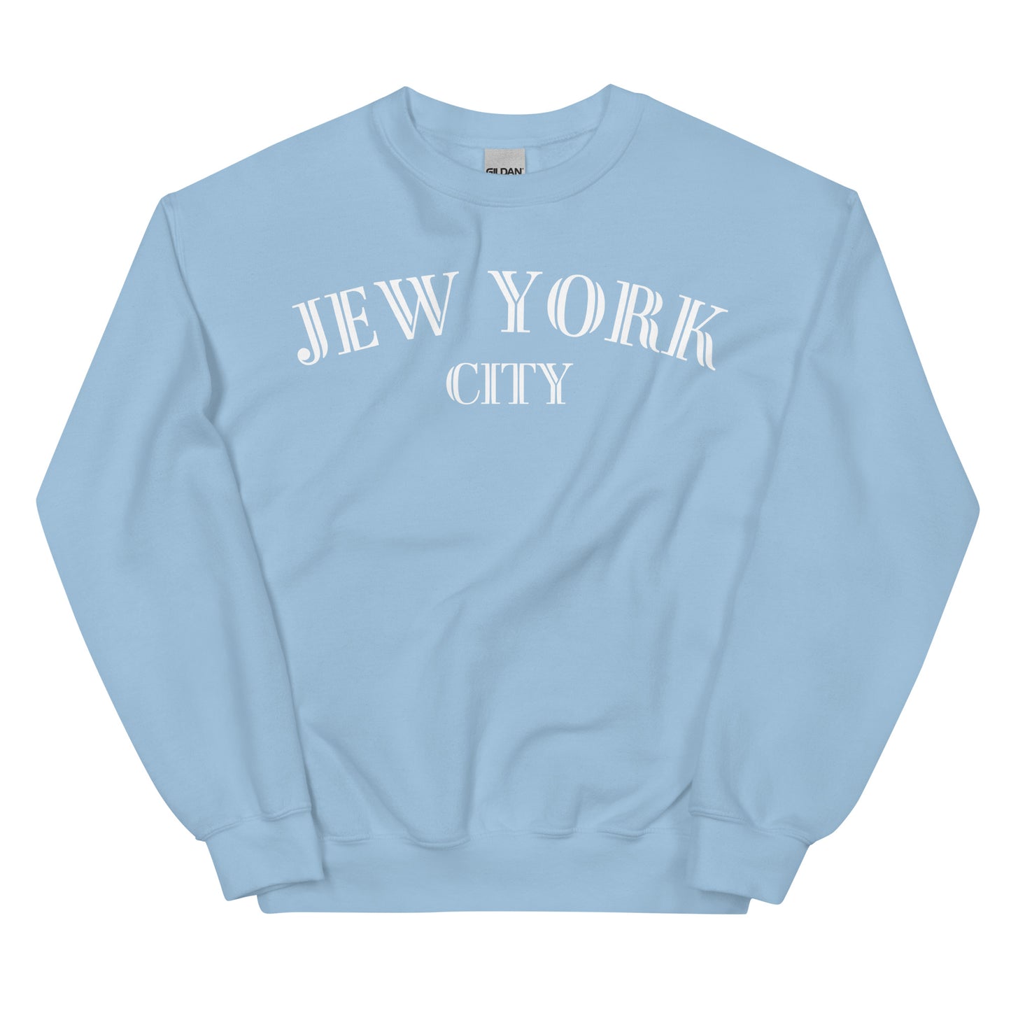 Light Blue Jew York CIty Sweatshirt