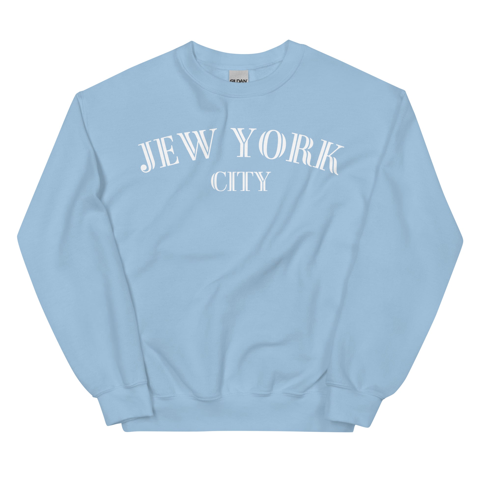 Light Blue Jew York CIty Sweatshirt