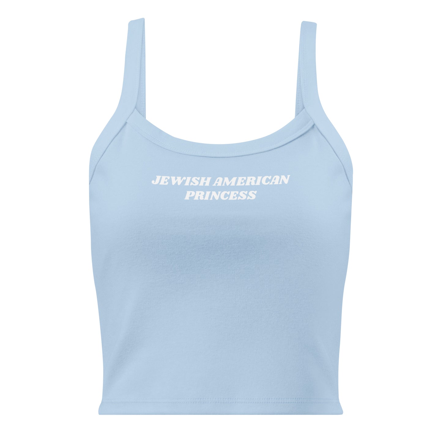 Light Blue Jewish American Princess Tank Top