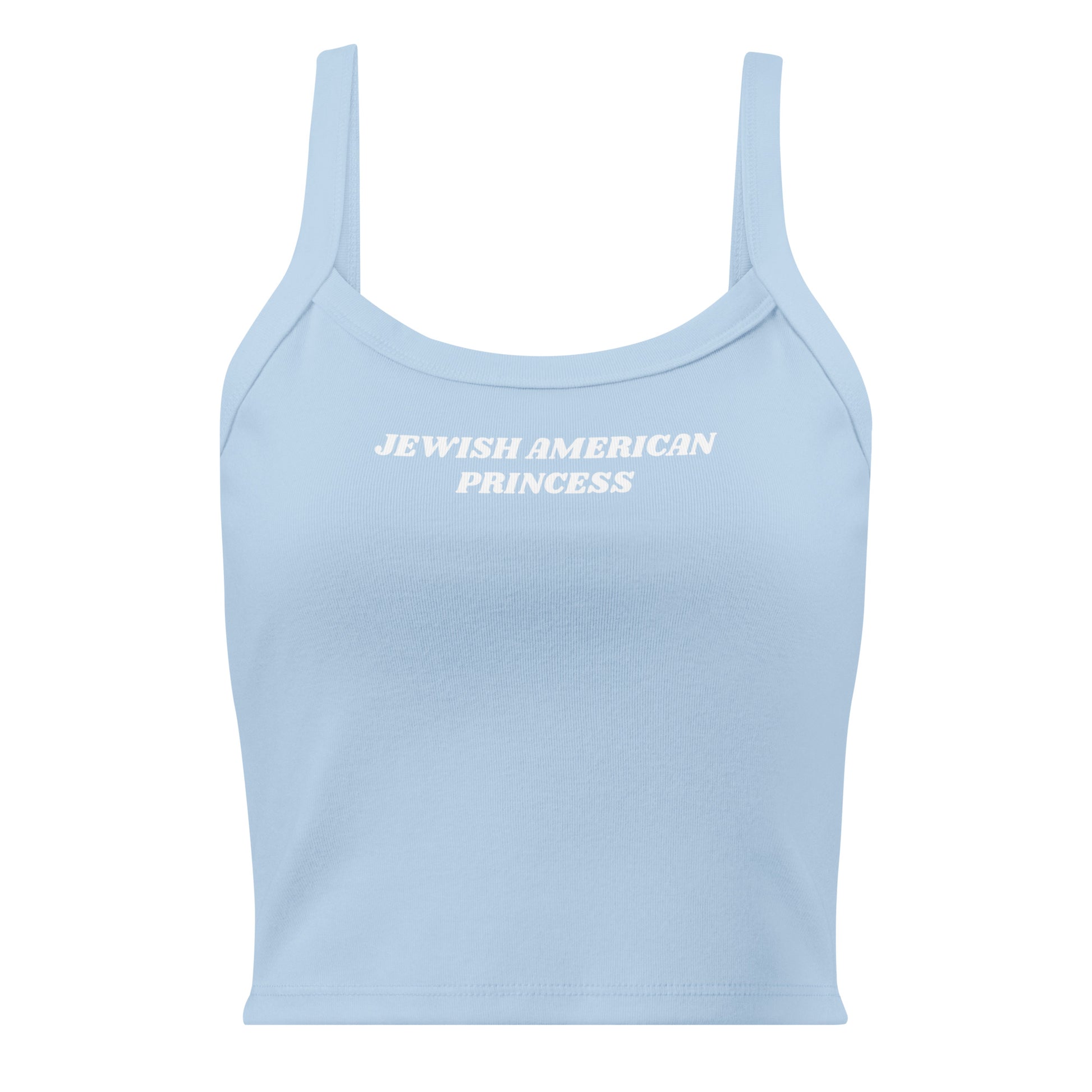 Light Blue Jewish American Princess Tank Top