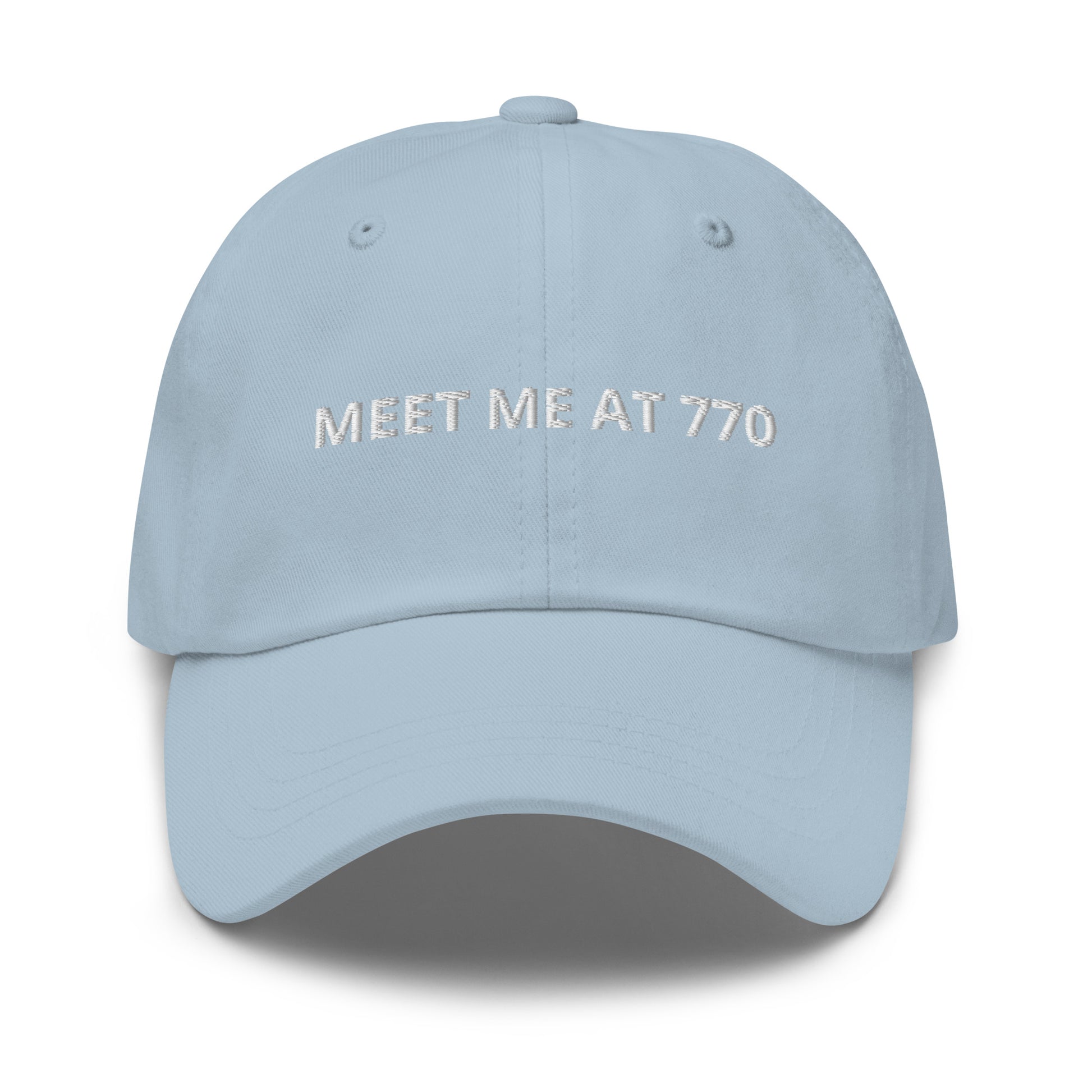 Light Blue Meet Me At 770 Dad Hat