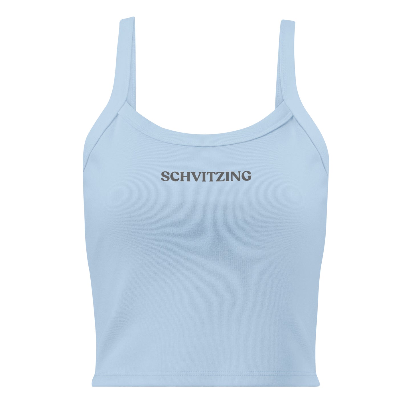 Light Blue Schvitzing Tank Top