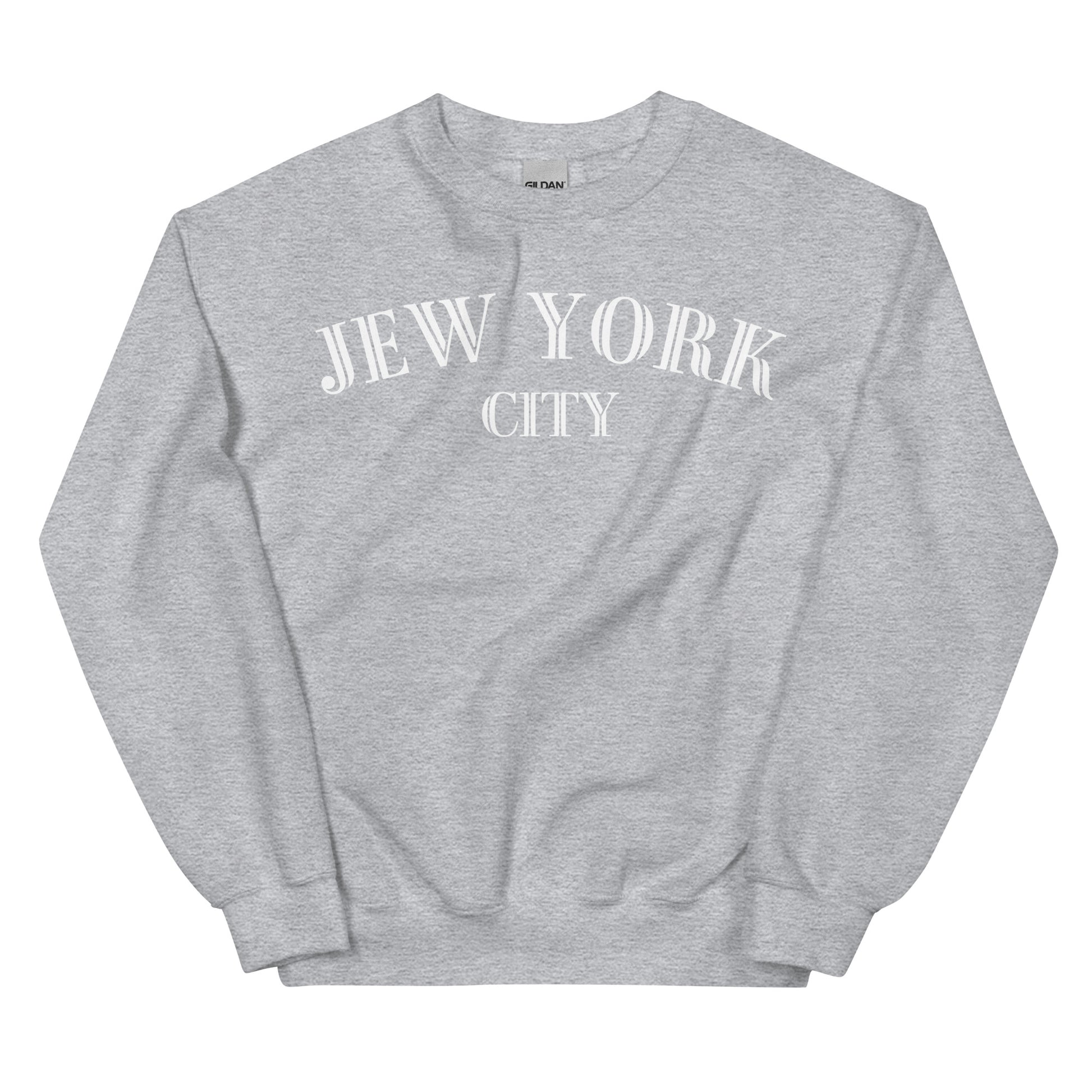 Light Gray Jew York CIty Sweatshirt