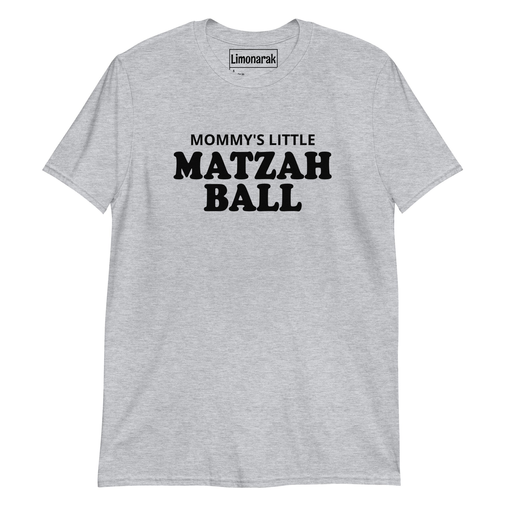 Light Gray Mommy's Little Matzah Ball T-Shirt