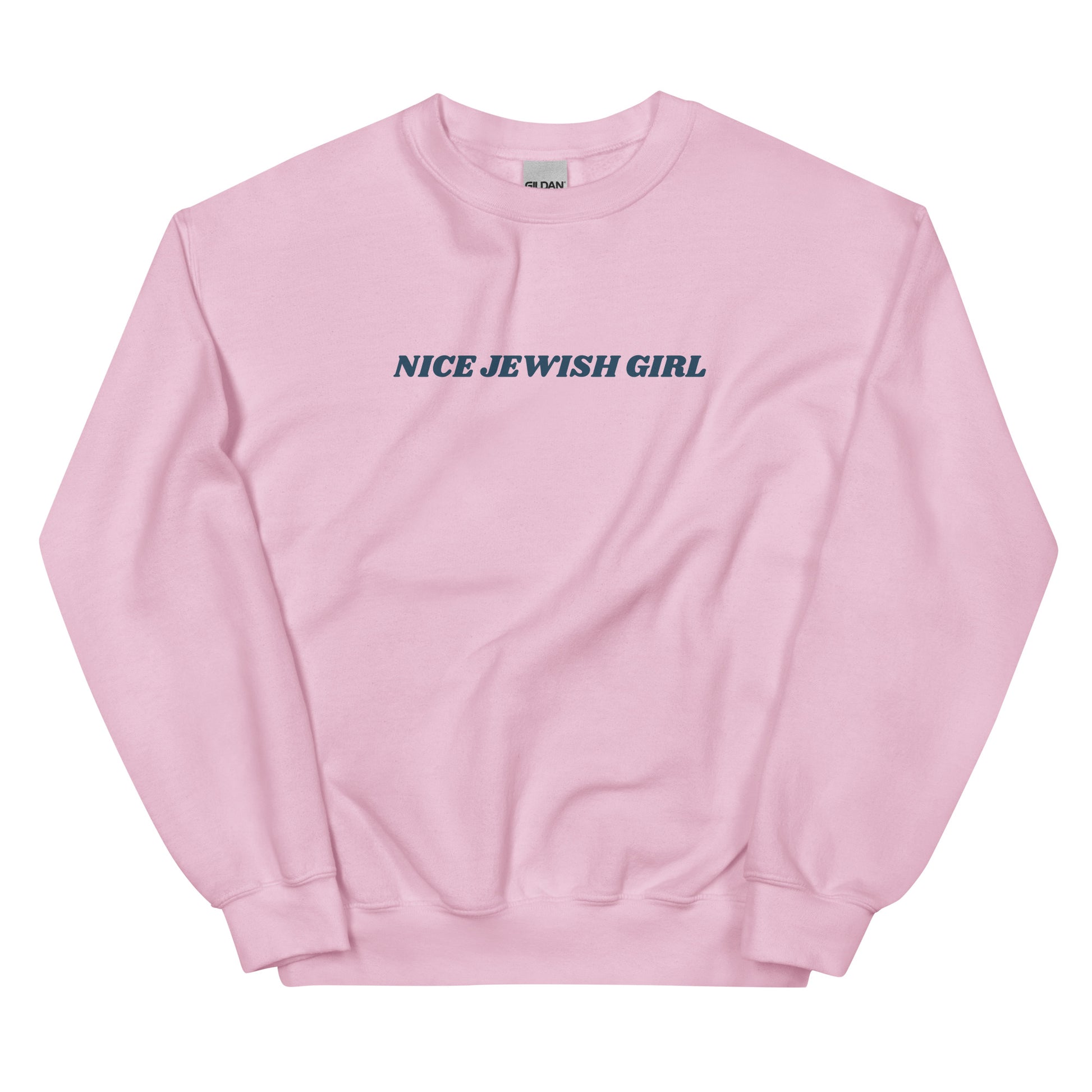 Light Pink Nice Jewish Girl Sweatshirt